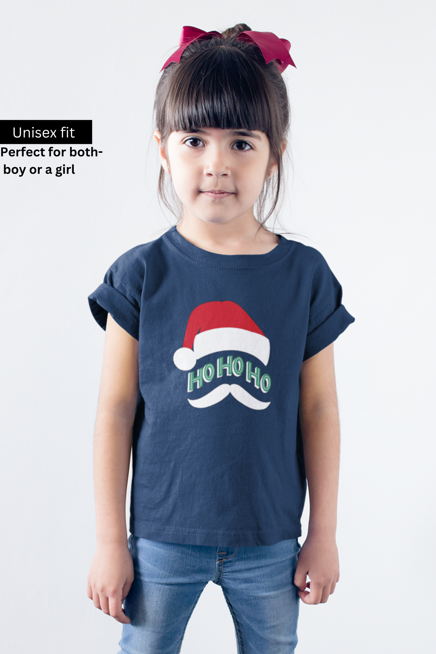 Ho Ho Ho Kids Christmas T-Shirt - nautunkee