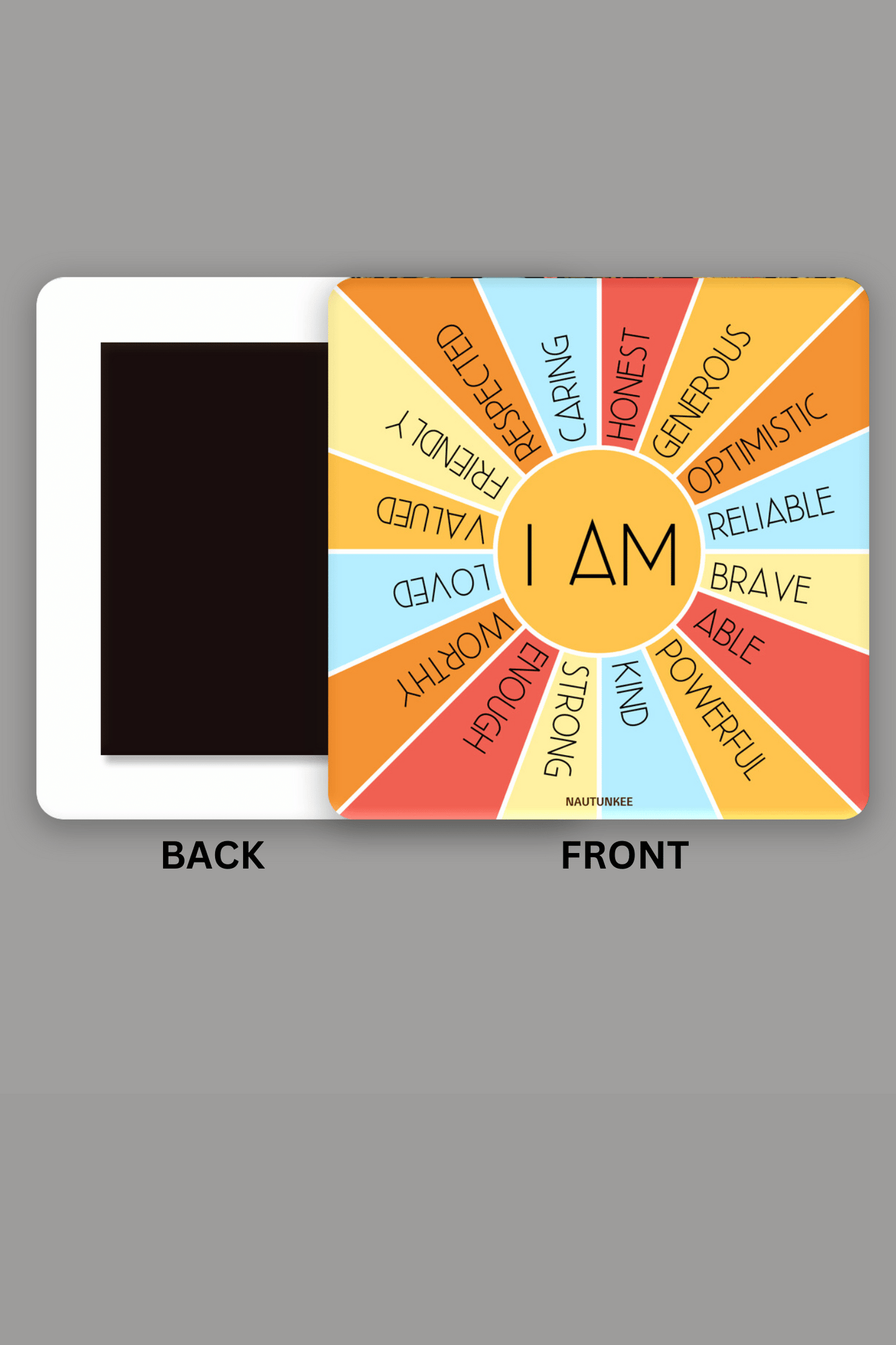 grateful fridge magnet