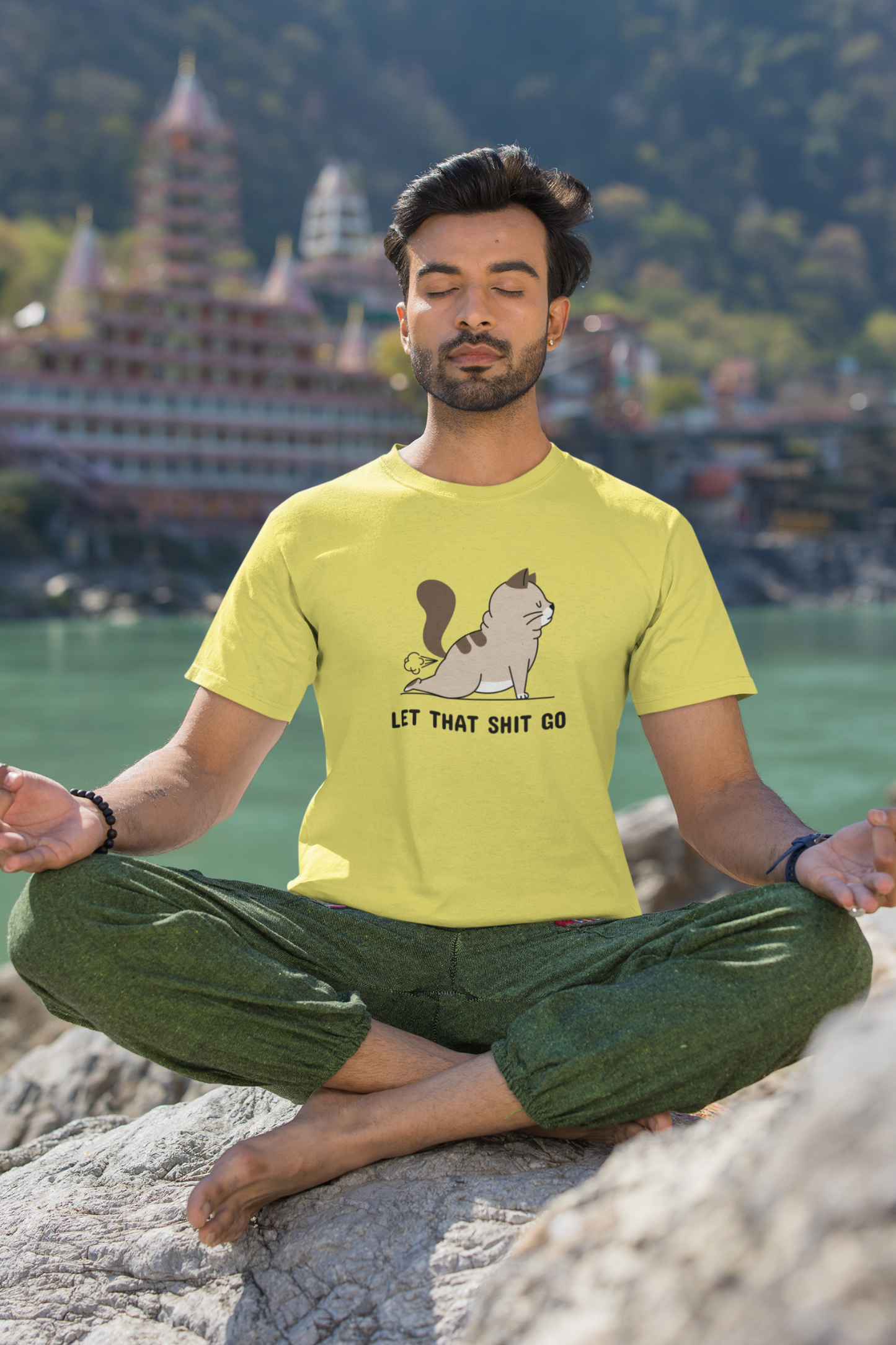 Men's Yoga T-Shirt - nautunkee
