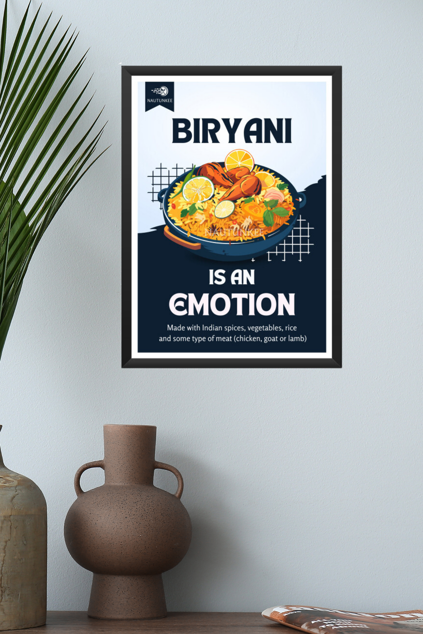 biryani poster - nautunkee