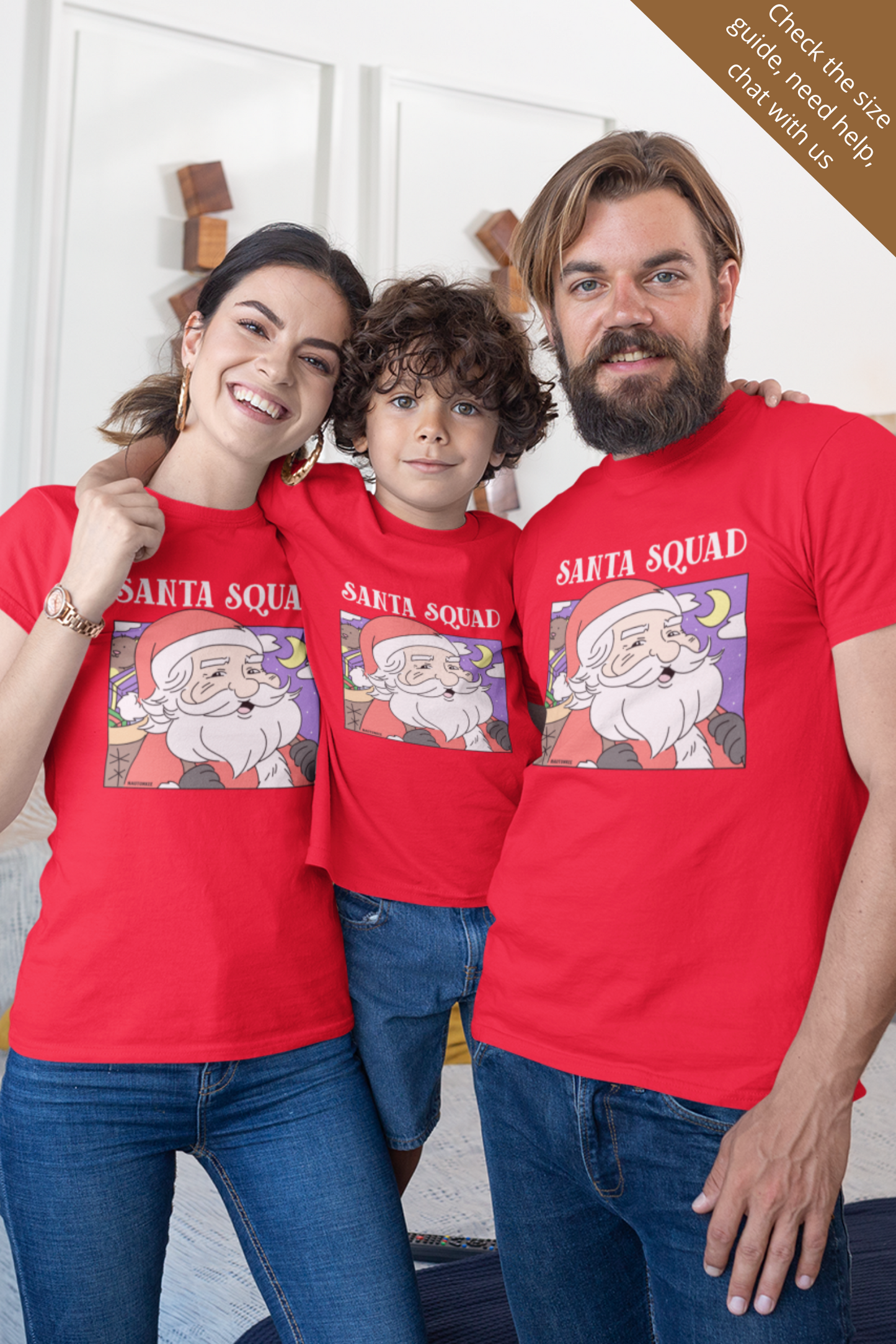 Santa Squad Family T-Shirt