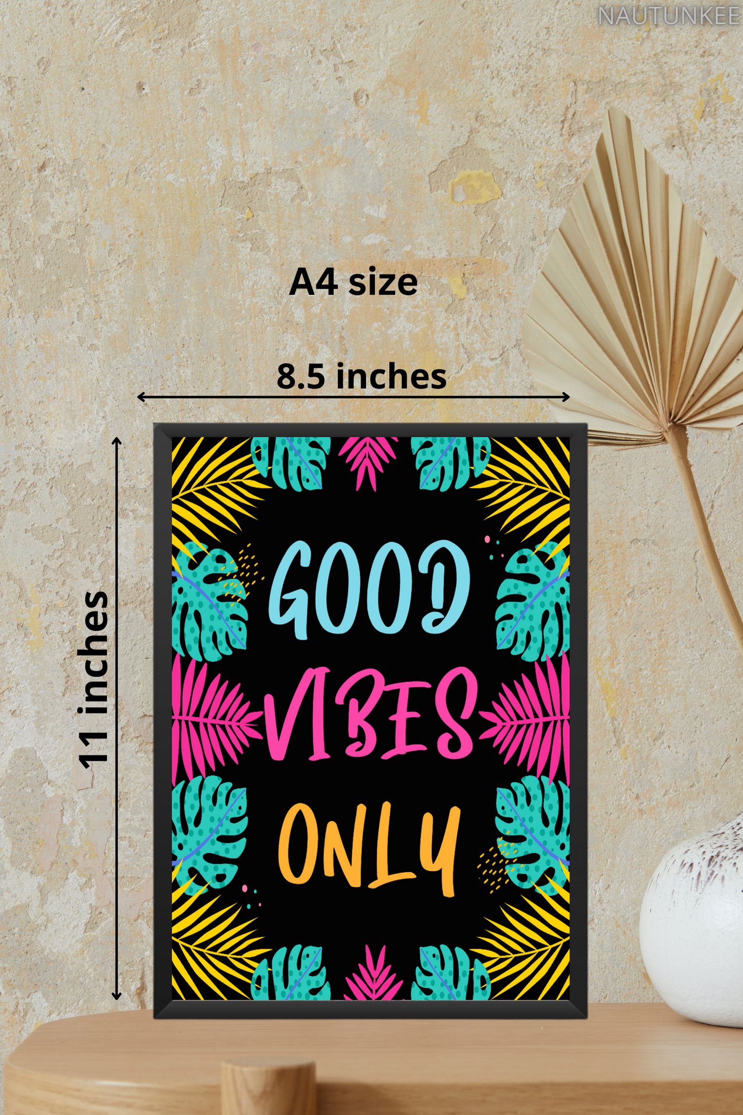 good vibes wall art - nautunkee