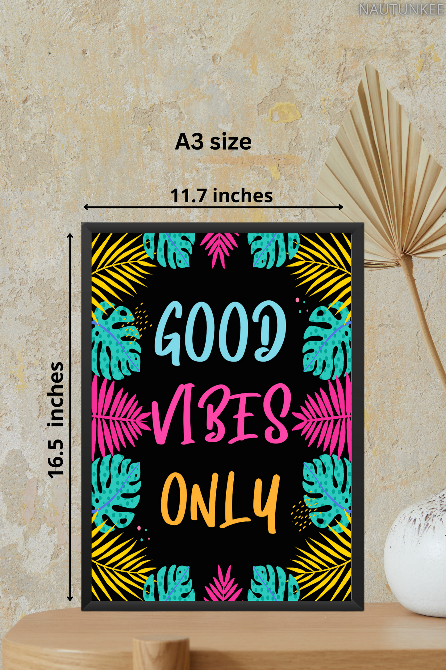 good vibes wall art - nautunkee