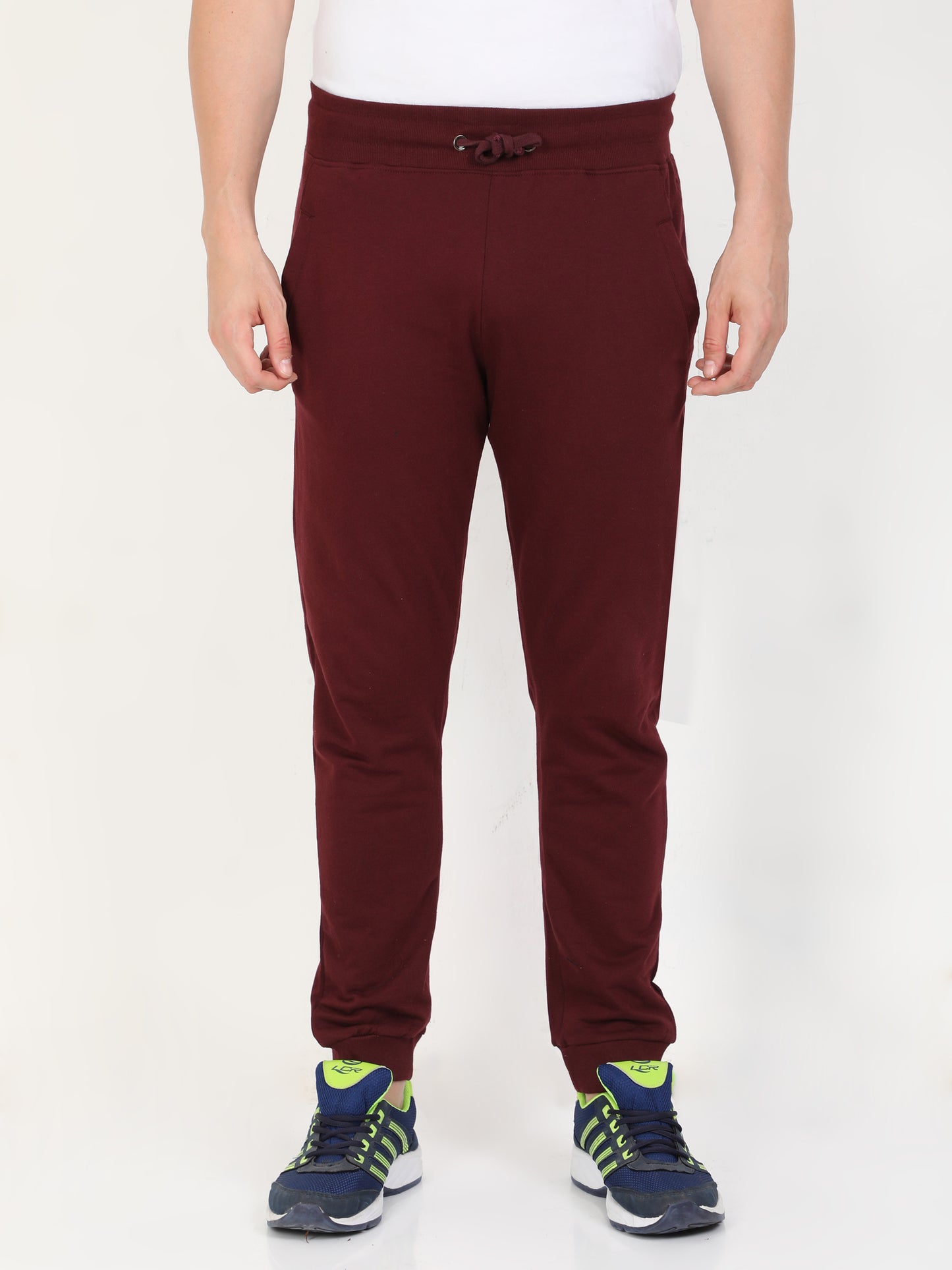 Plain Maroon Jogger Pants - nautunkee