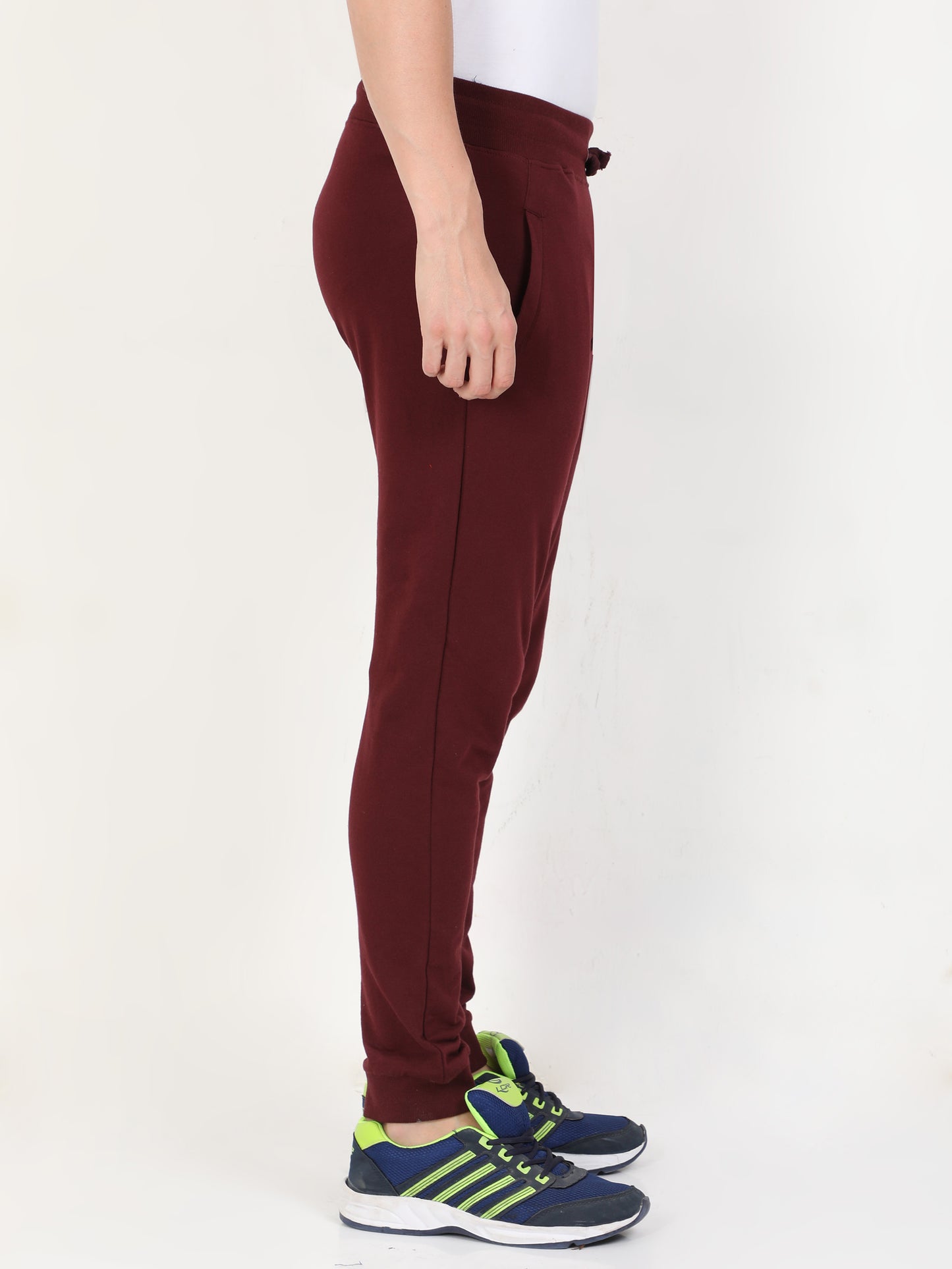 Plain Maroon Jogger Pants