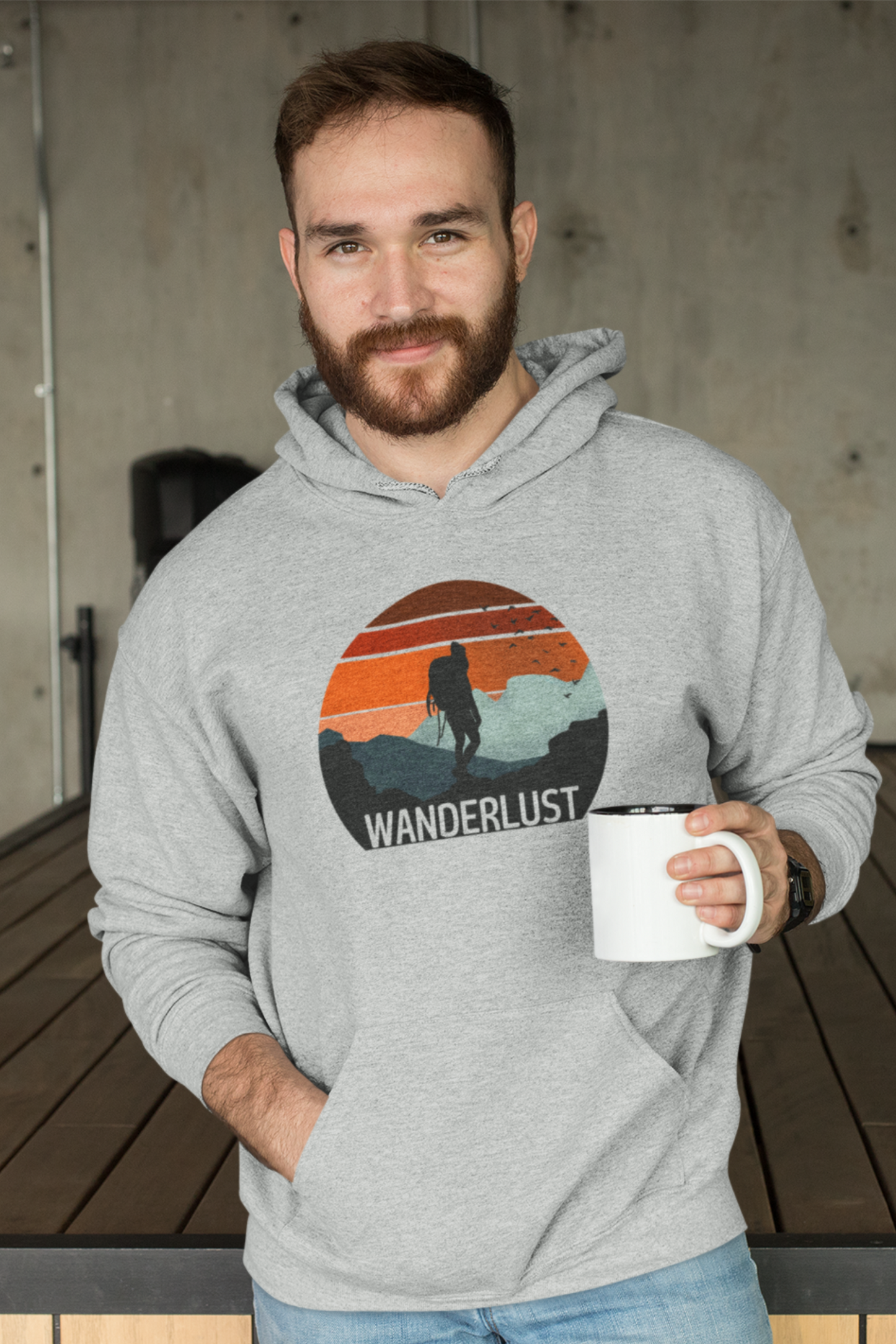 wanderlust hoodie - nautunkee
