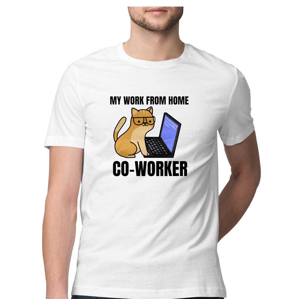 My Work From Home Co Worker T Shirt For Men