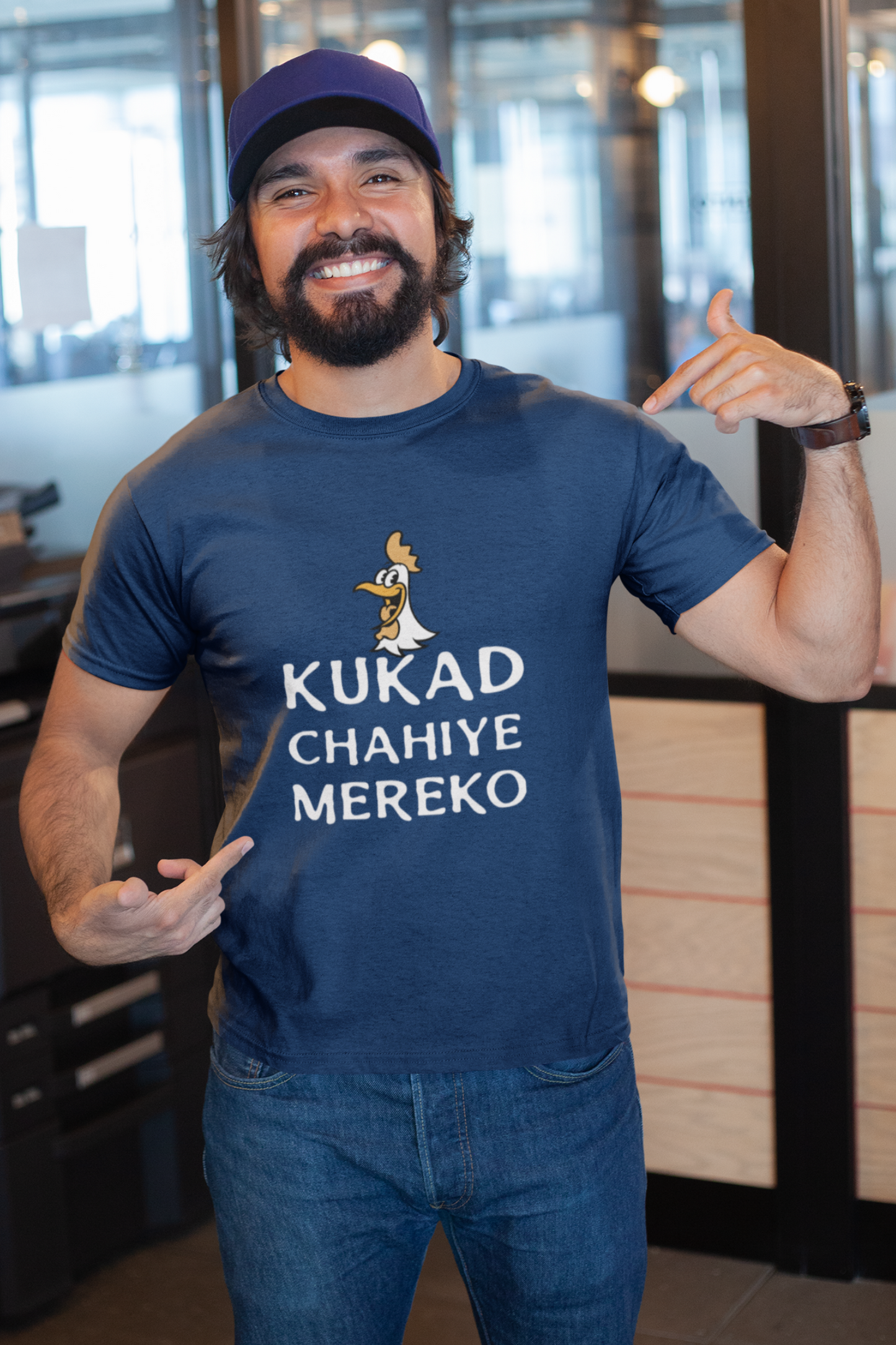 Kukad Chahiye Mereko Food Lover Men's T Shirt