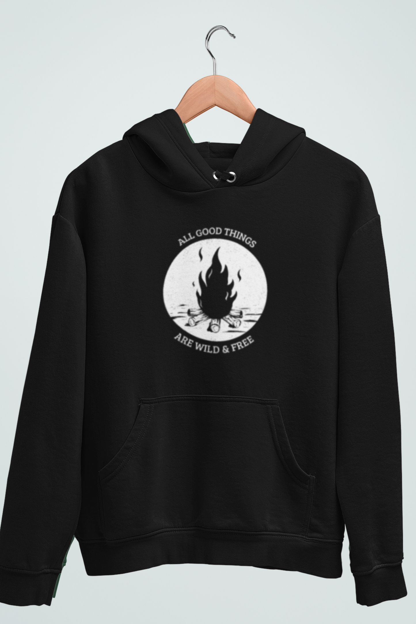 All Good Things Are Wild & Free Women Travel Hoodie