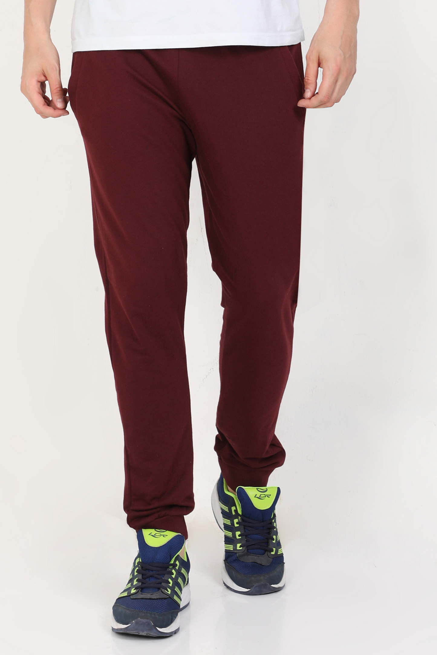 Plain Maroon Jogger Pants - nautunkee