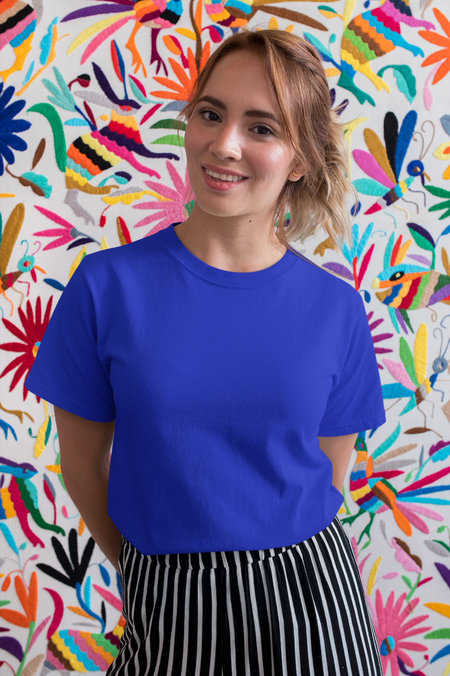 plain crew neck t-shirt for women - nautunkee.com