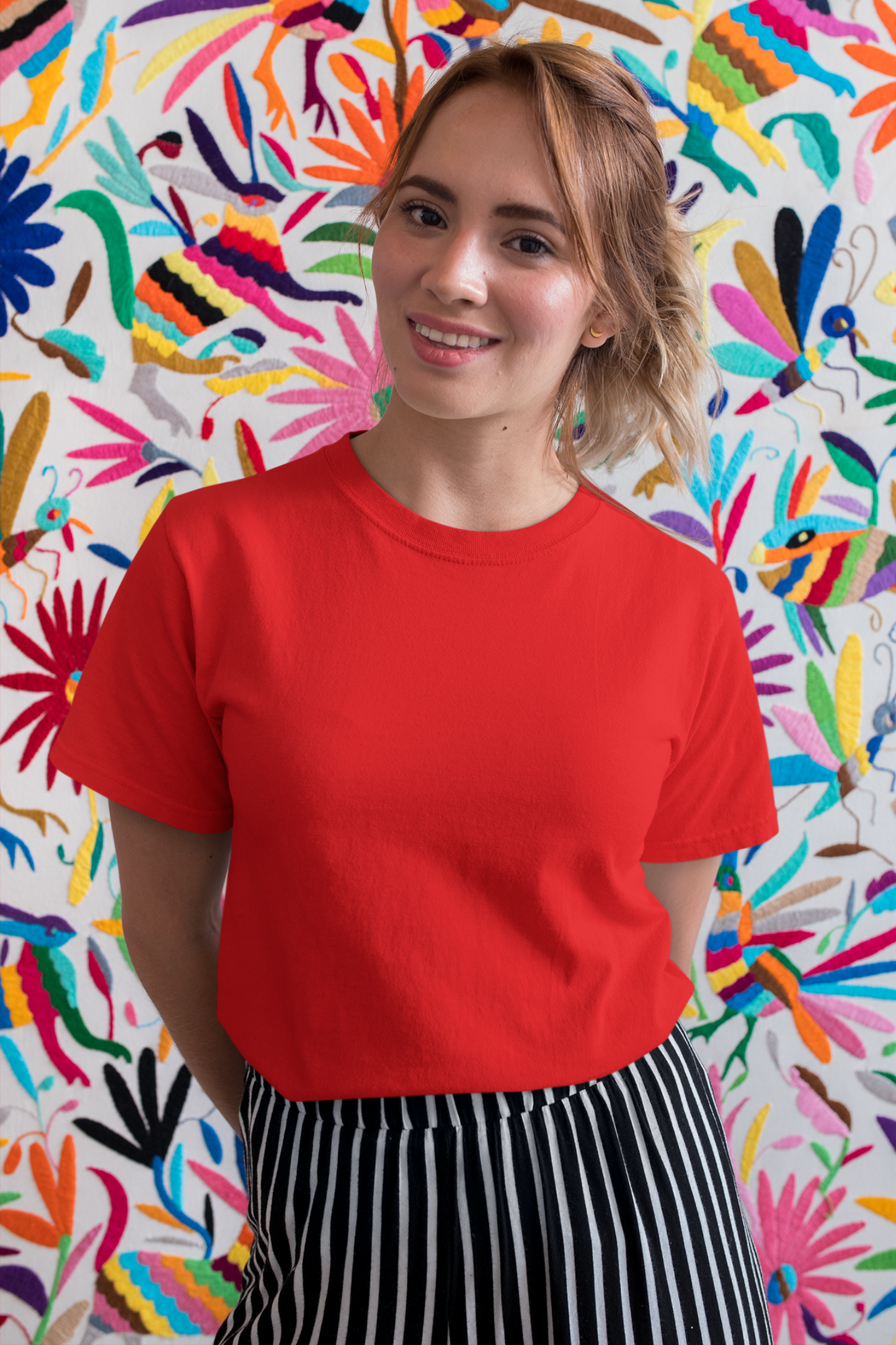 plain red crew neck t-shirt - nautunkee.com