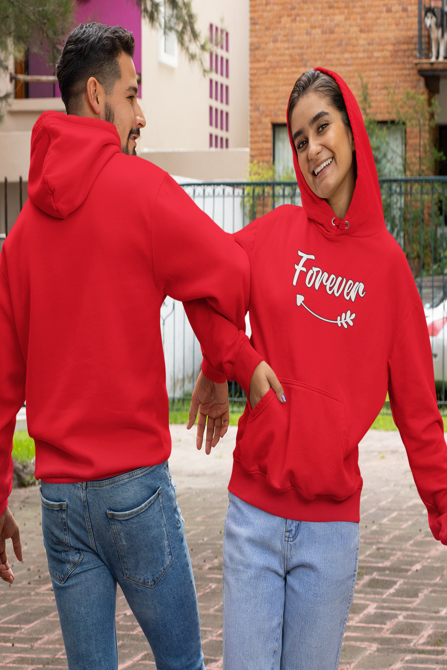 Together Forever Matching Couple Hoodies