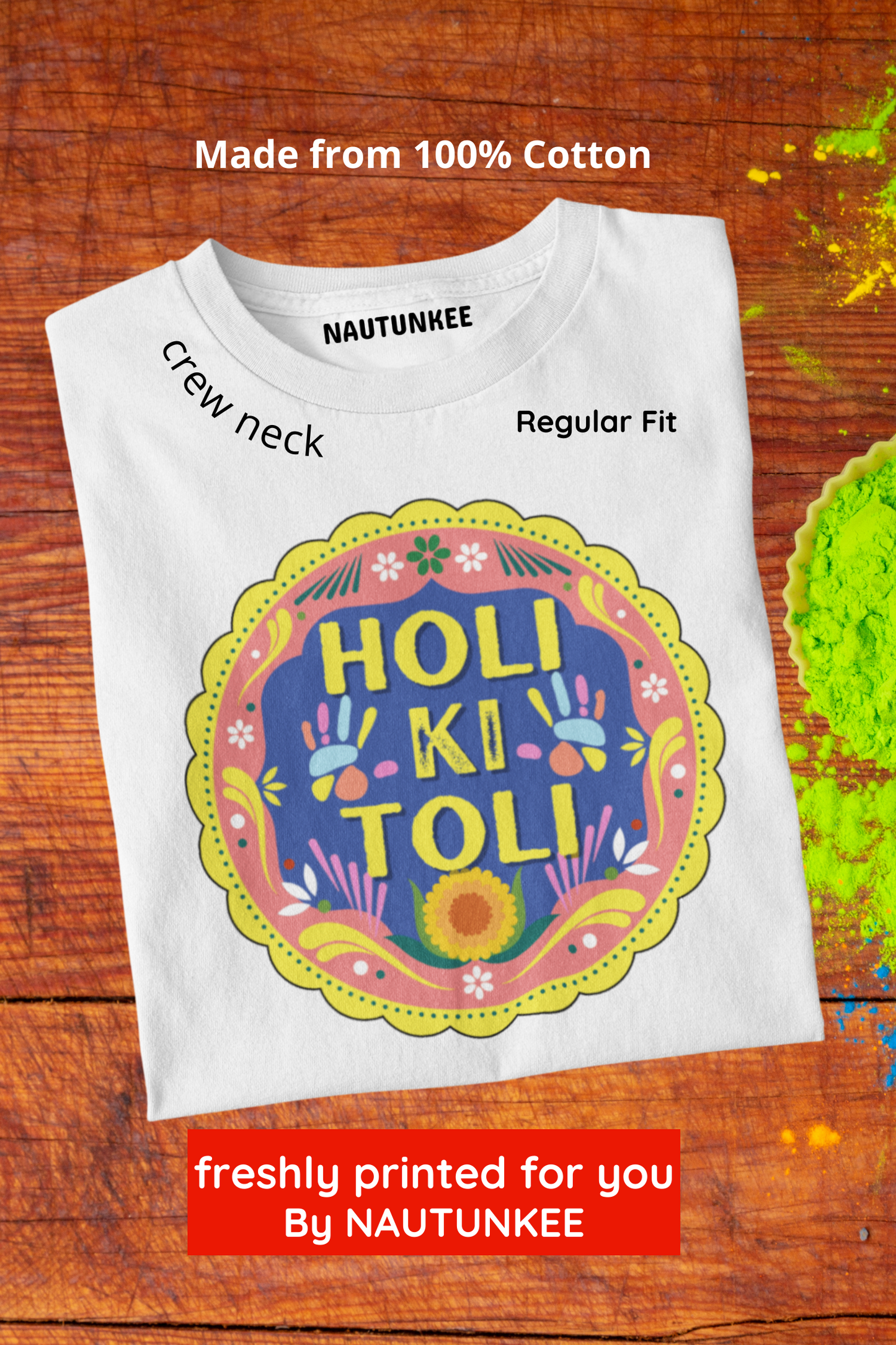 holi t-shirts