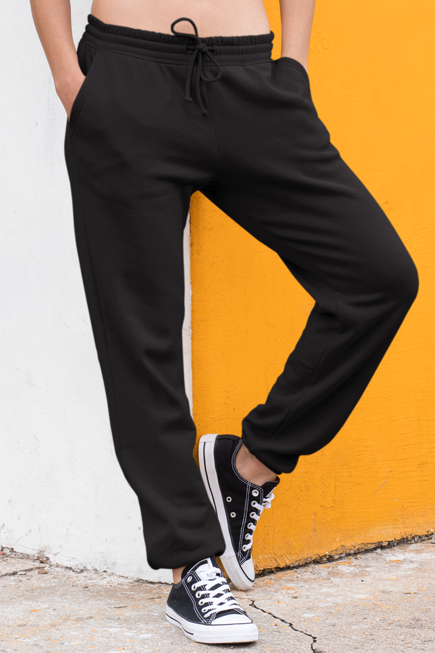Plain Black Women Jogger Pants - nautunkee.com
