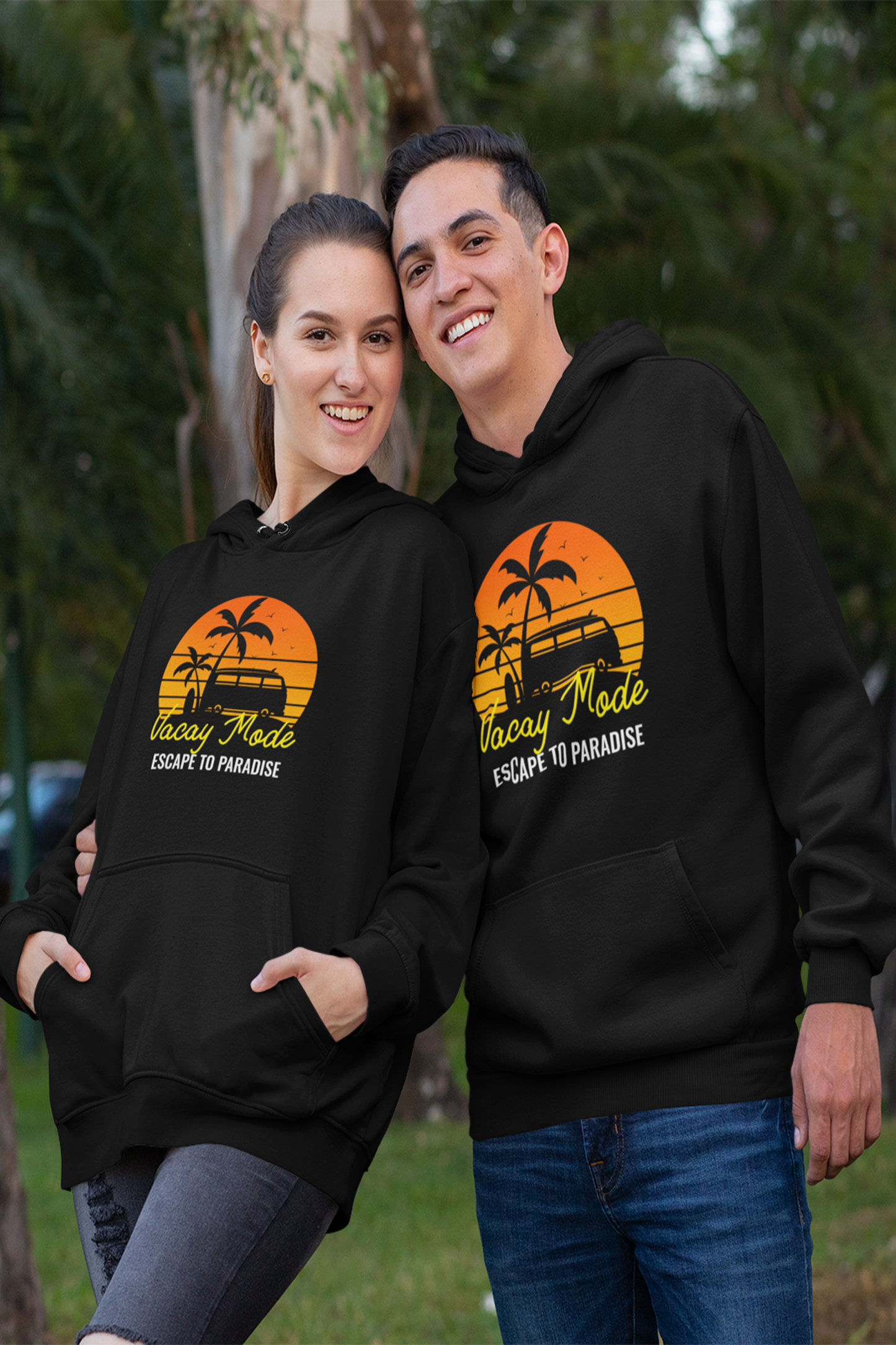 Vacay Mode Couple Hoodie | Couple hoodies online - nautunkee.com