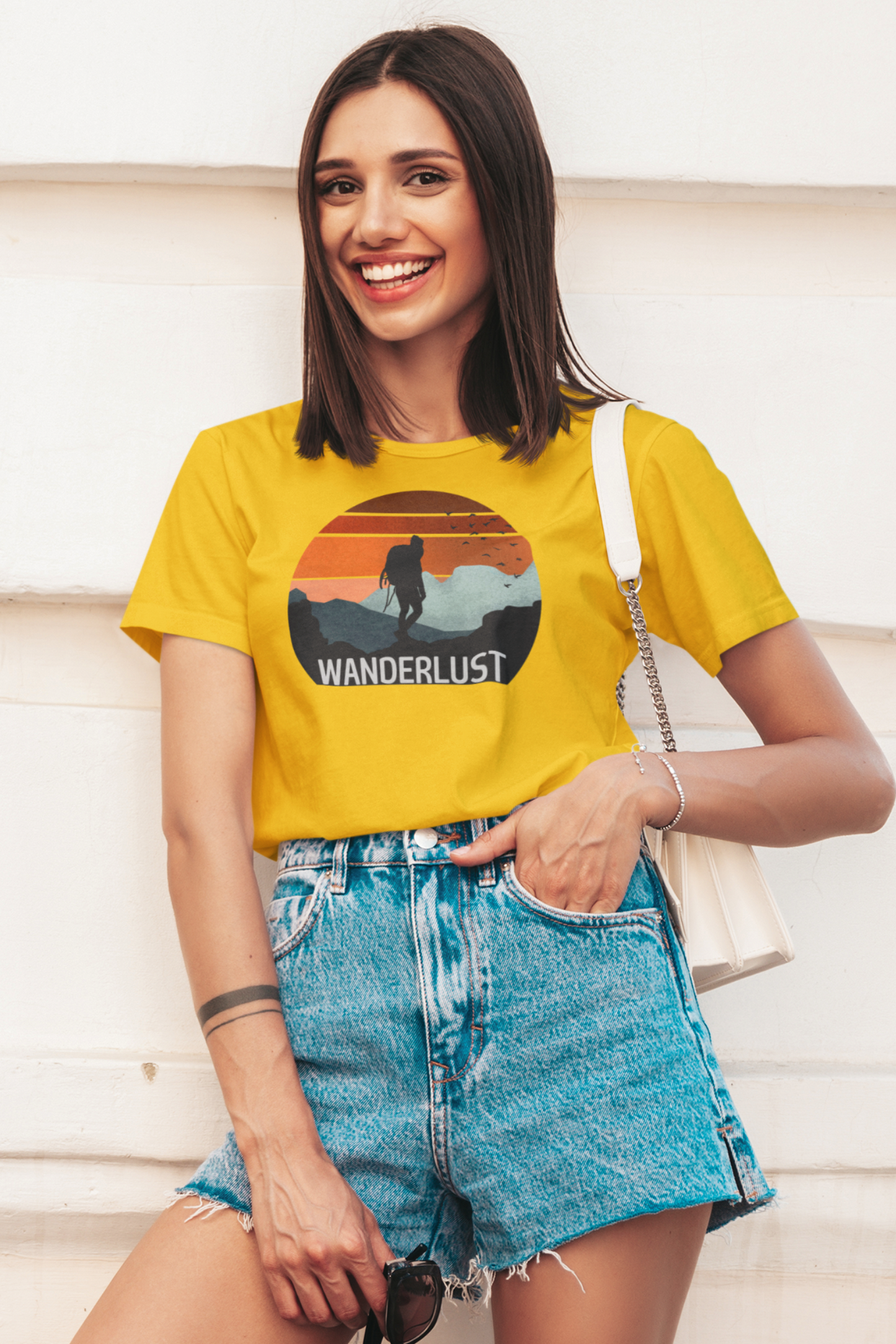Wanderlust Women's Travel T-Shirt - nautunkee.com