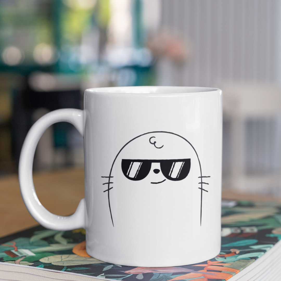 ME.. SARCASTIC.. NEVER Coffee Mug - White (11oz/330ml)