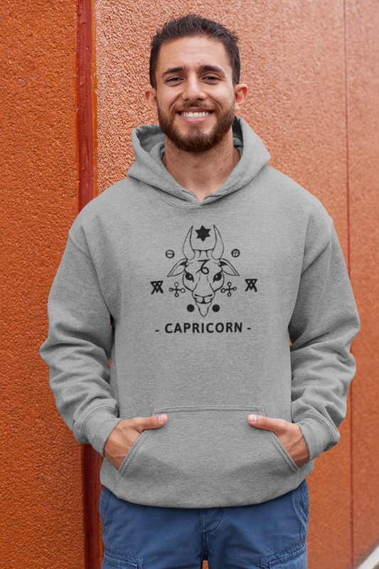 Capricorn Zodiac Symbol Men's Hoodie online in India - nautunkee.com