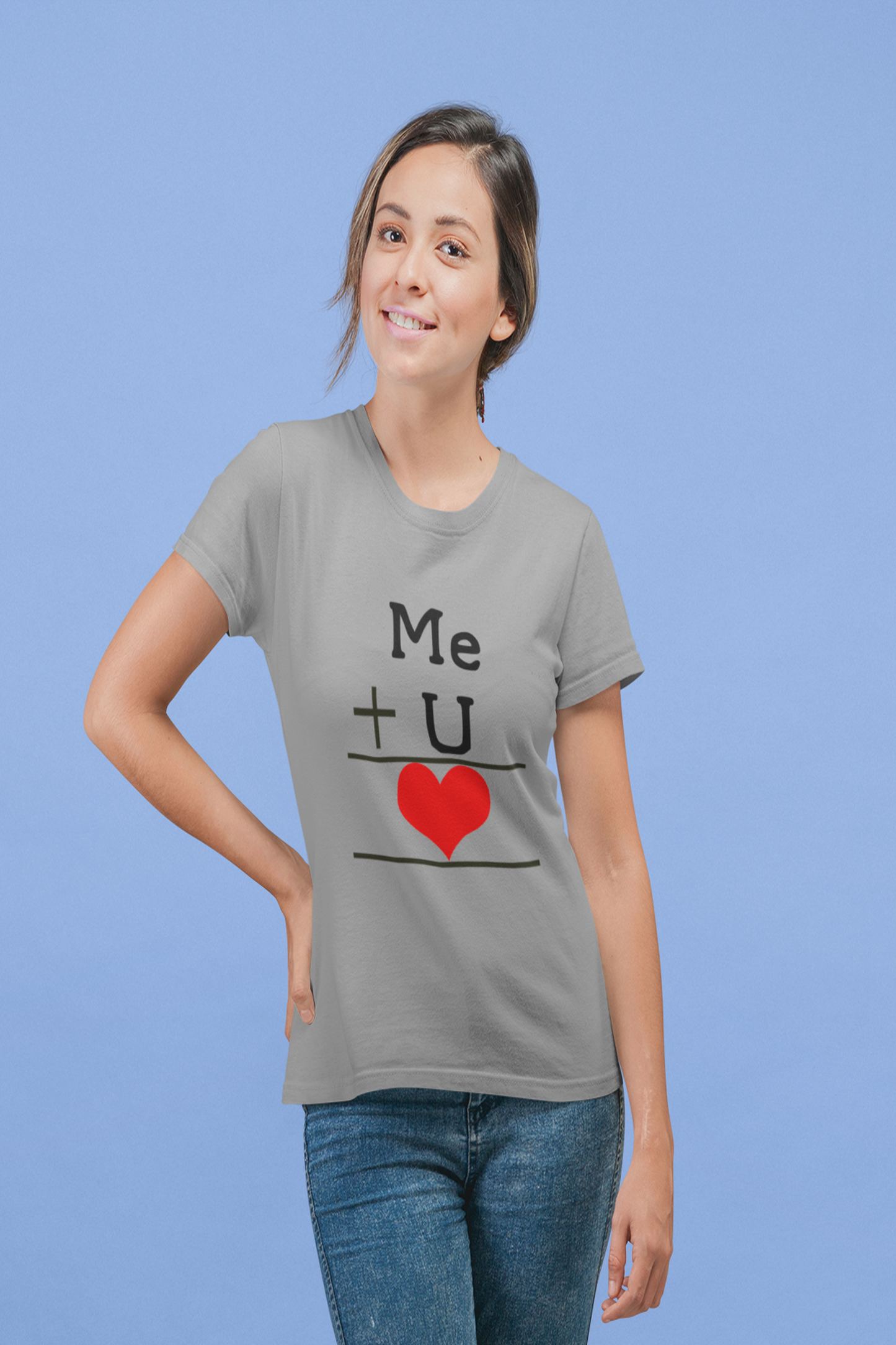 ME +U ME-U Matching Couple T-Shirt