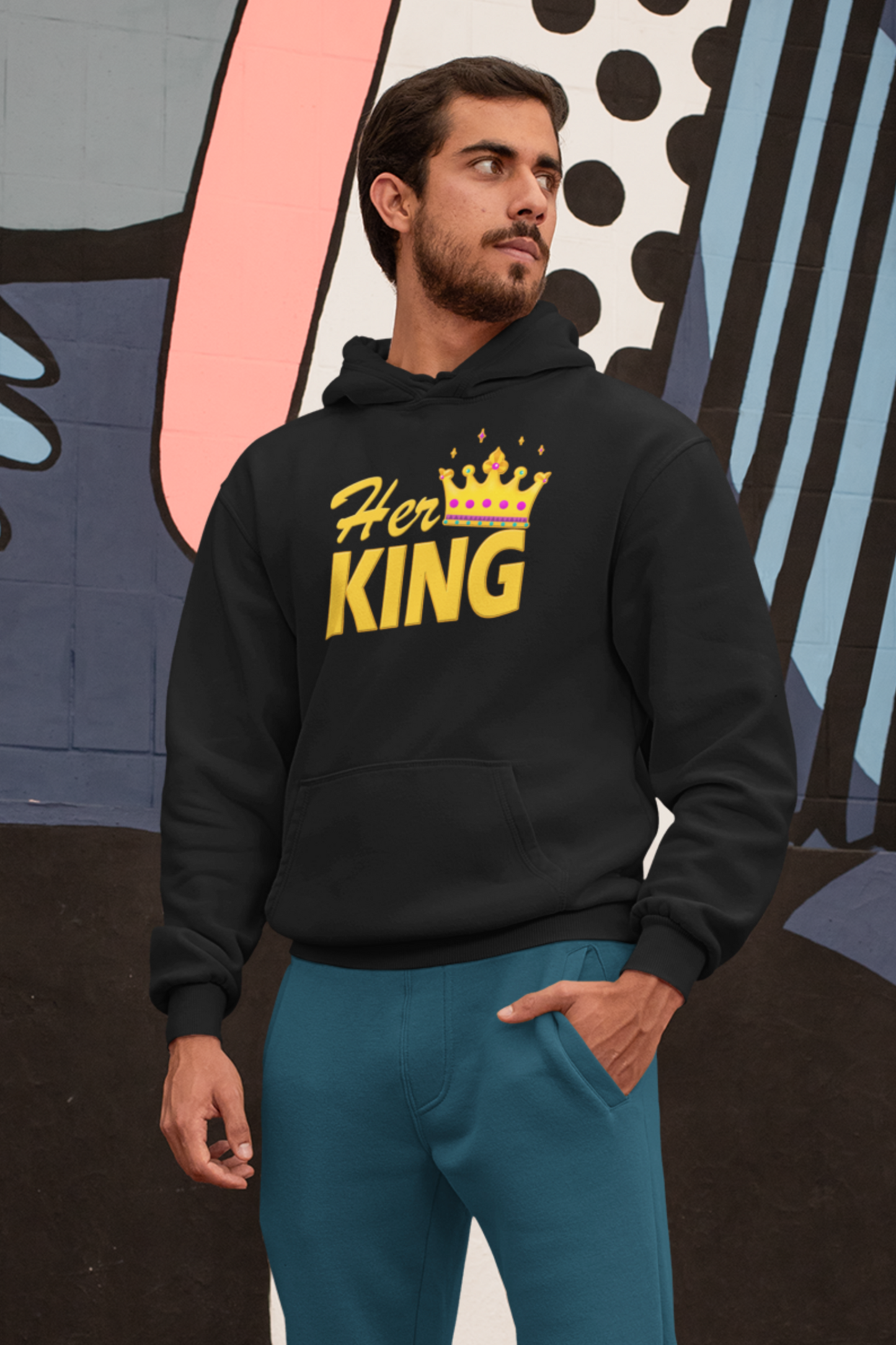 King Queen Couple Hoodie