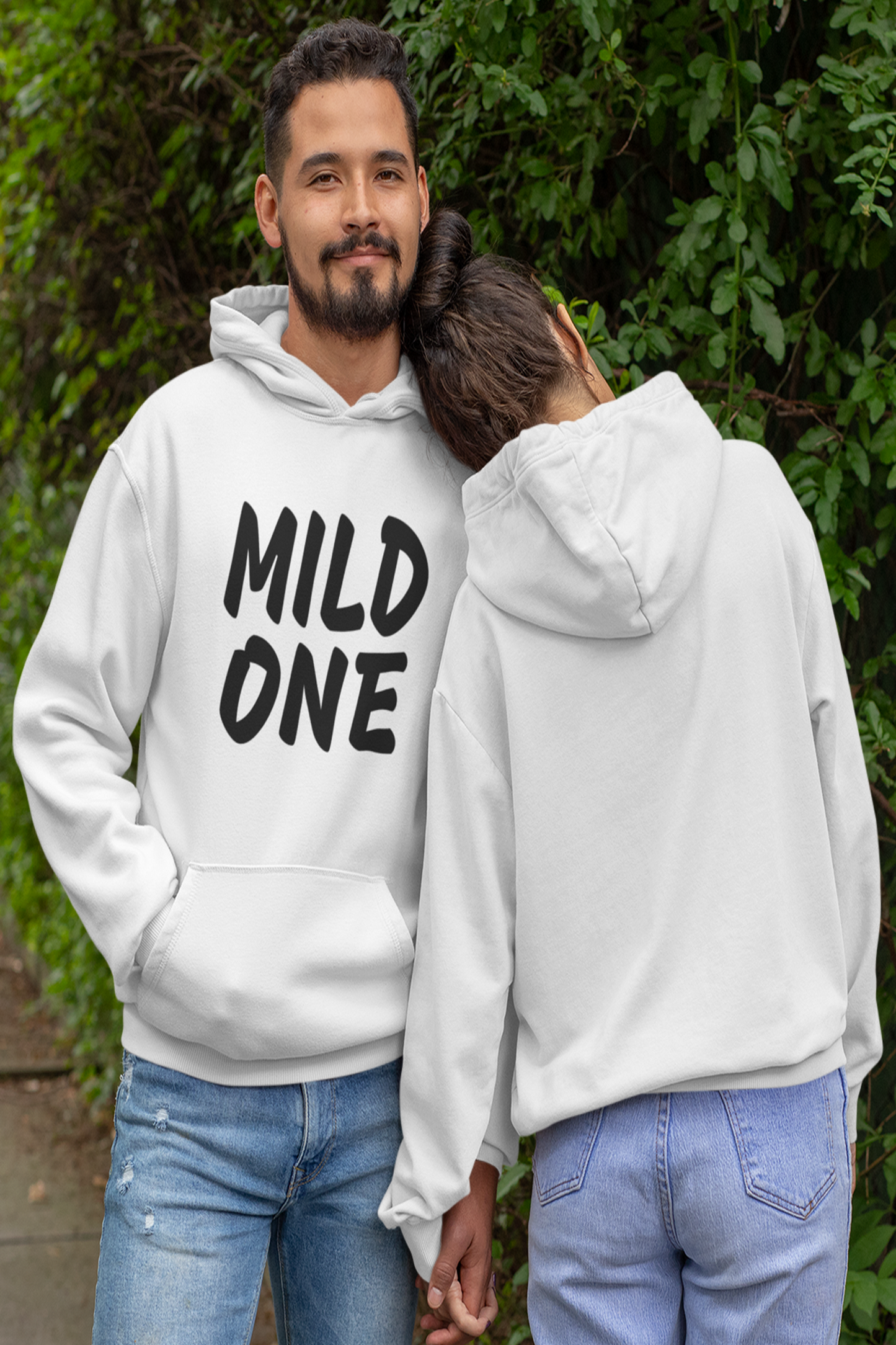 Mild One Wild One Couple Hoodie