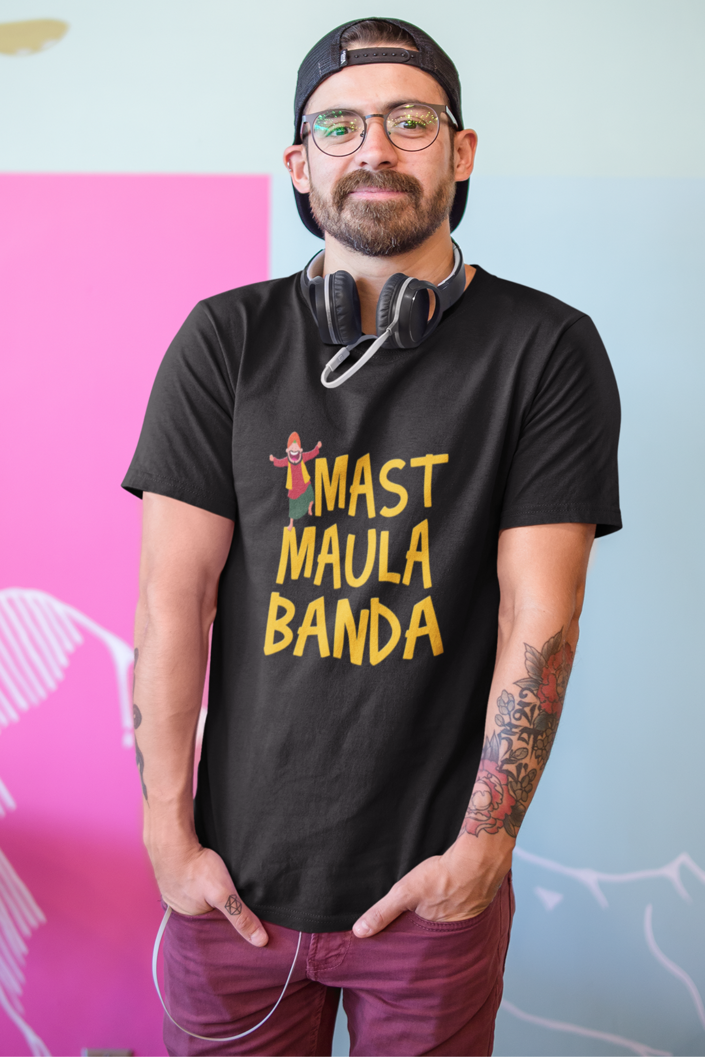 MAST MAULA BANDA | Punjabi T-Shirt For Men