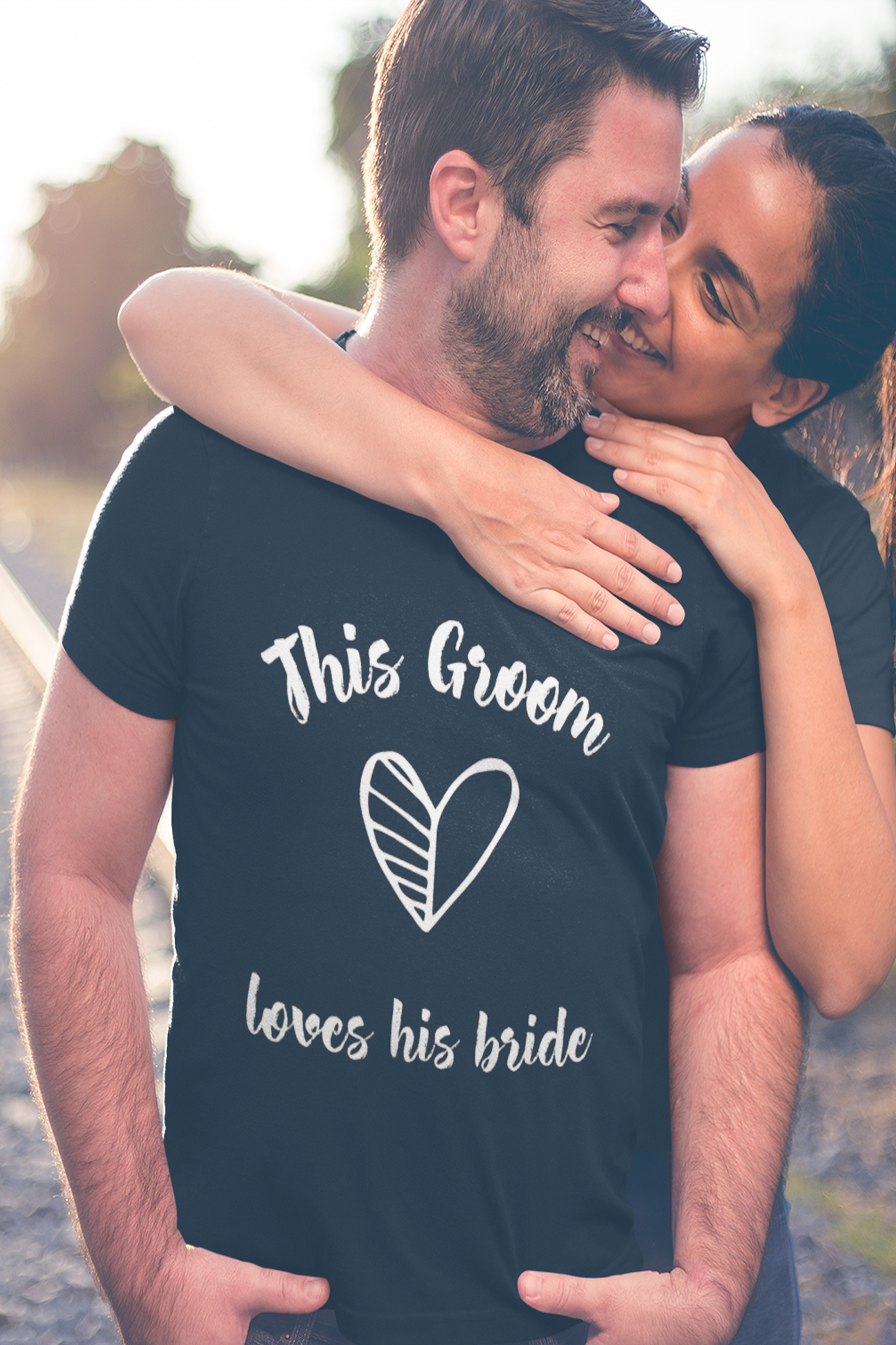 bride & groom couple t shirt for pre wedding