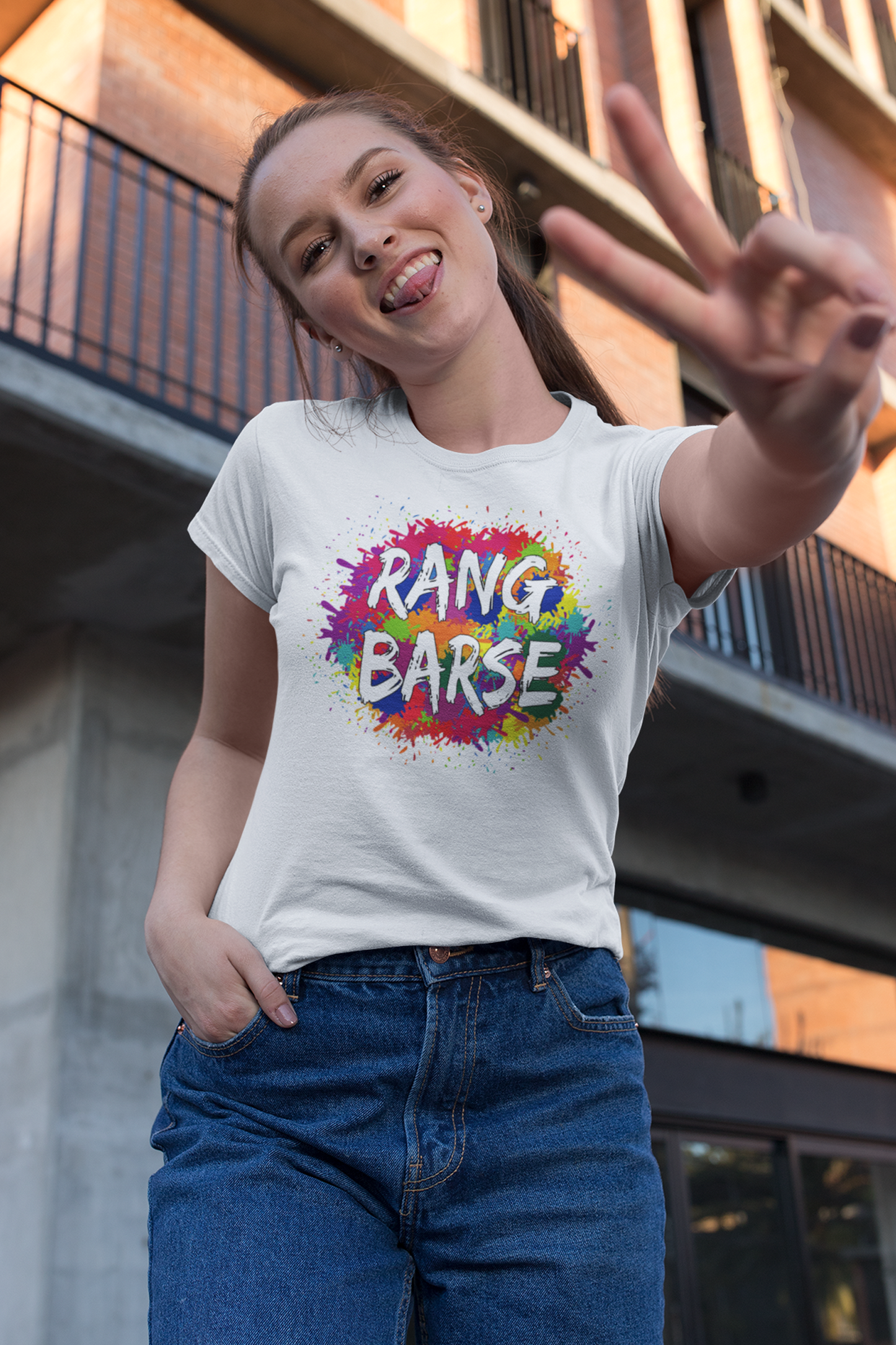 Holi t-shirt for couples - nautunkee