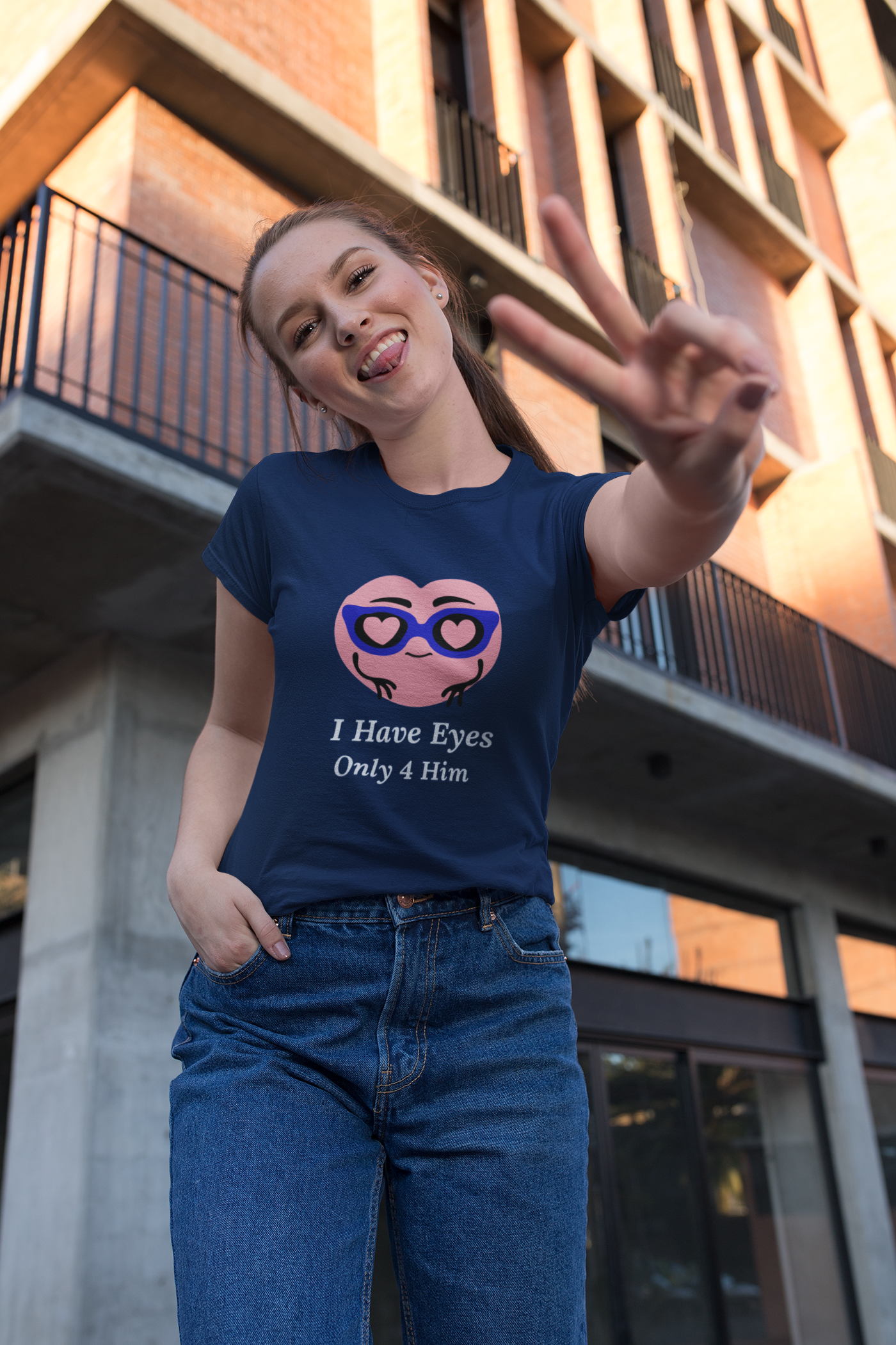 I Have Eyes Only For Him/Her Matching Couple T-Shirts