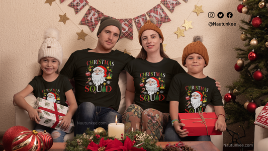 Christmas T-Shirts For Family - nautunkee