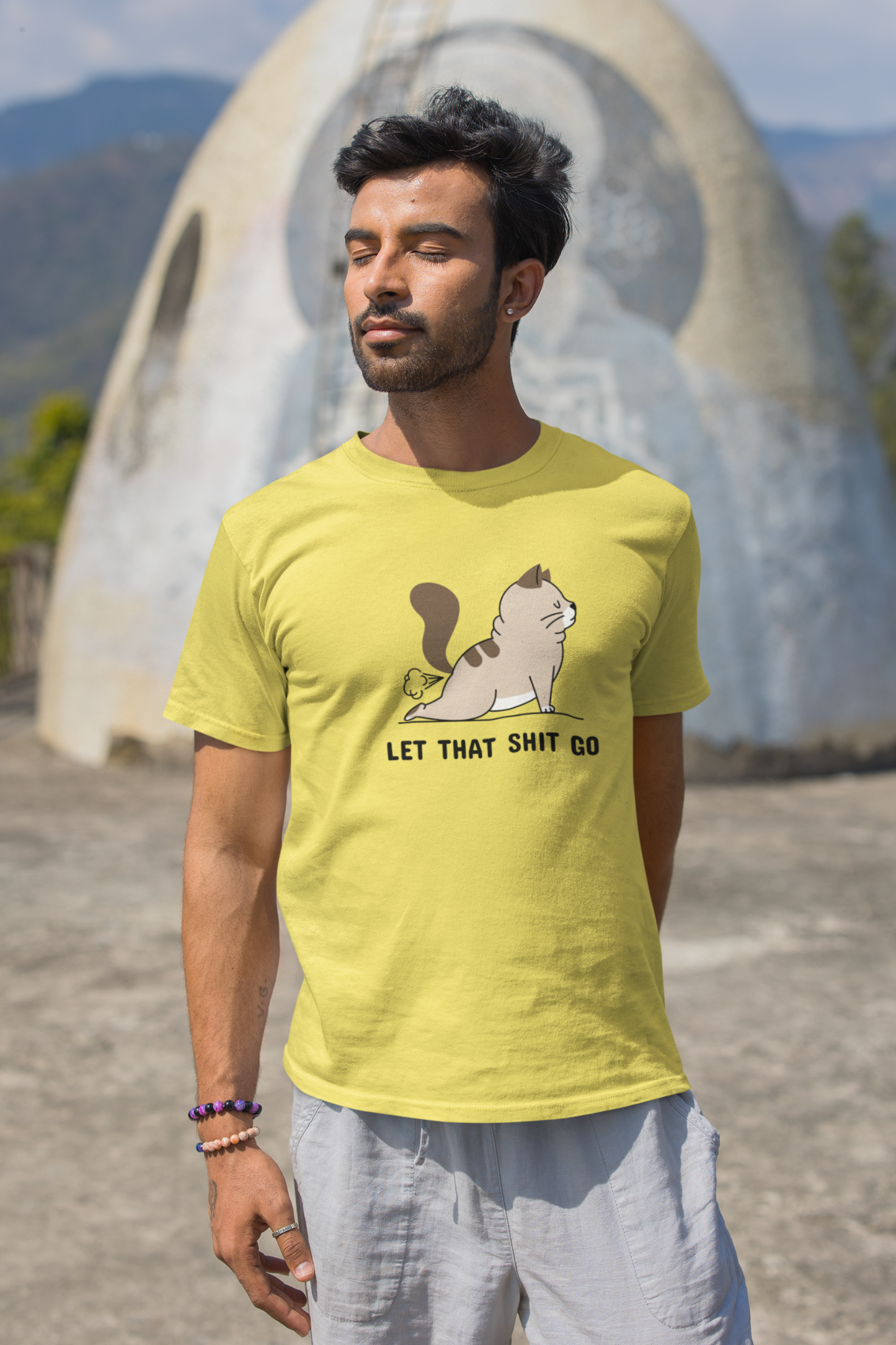 Men's Yoga T-Shirt - nautunkee