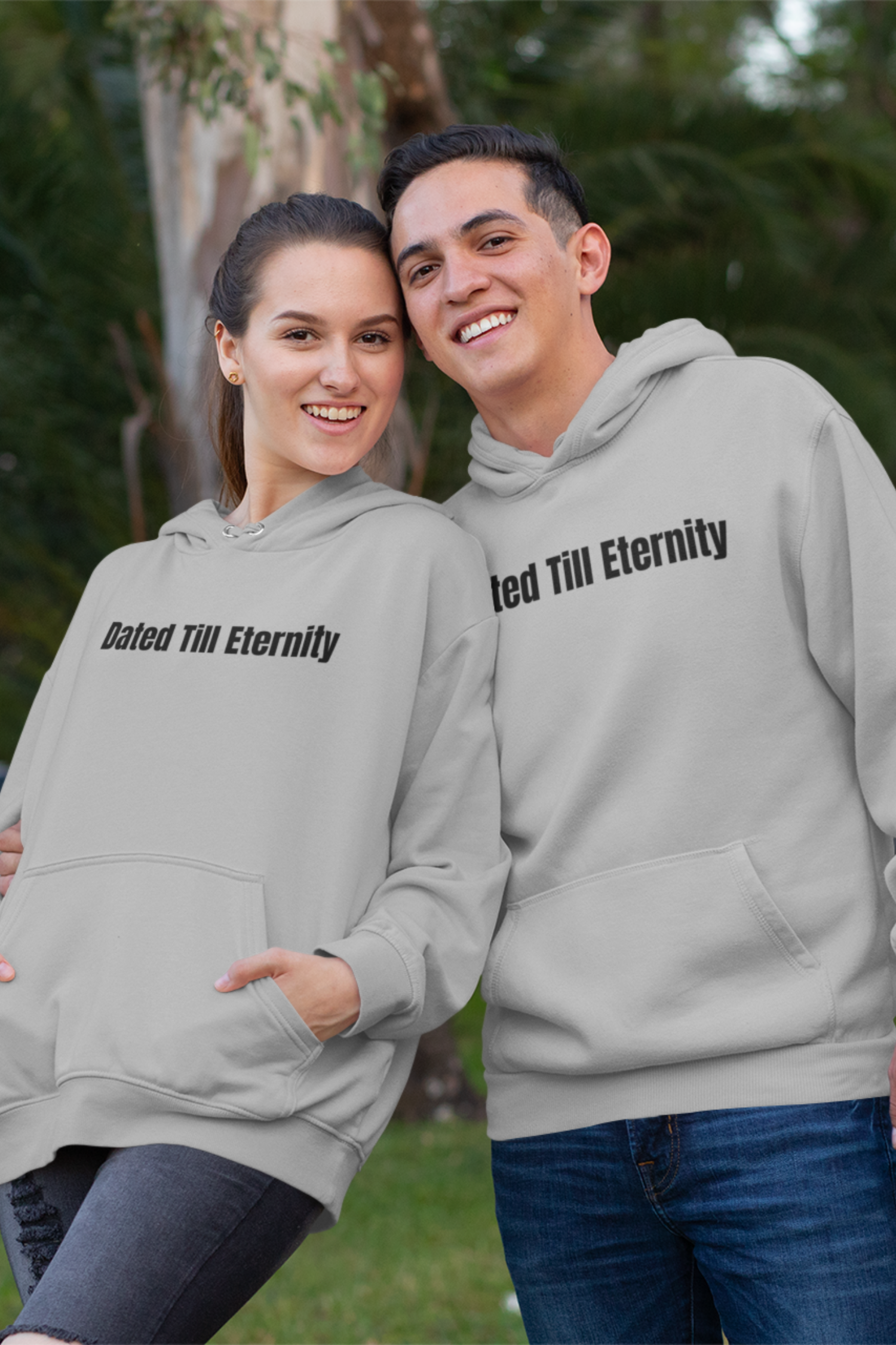 Dated Till Eternity Couple Hoodie - nautunkee