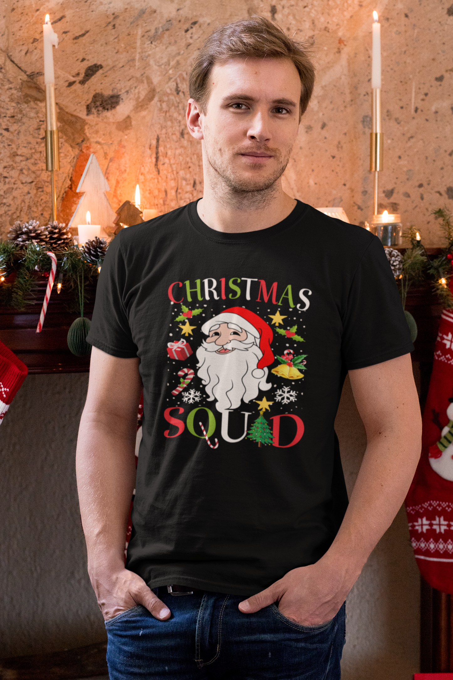Christmas Squad Family T-Shirt - nautunkee