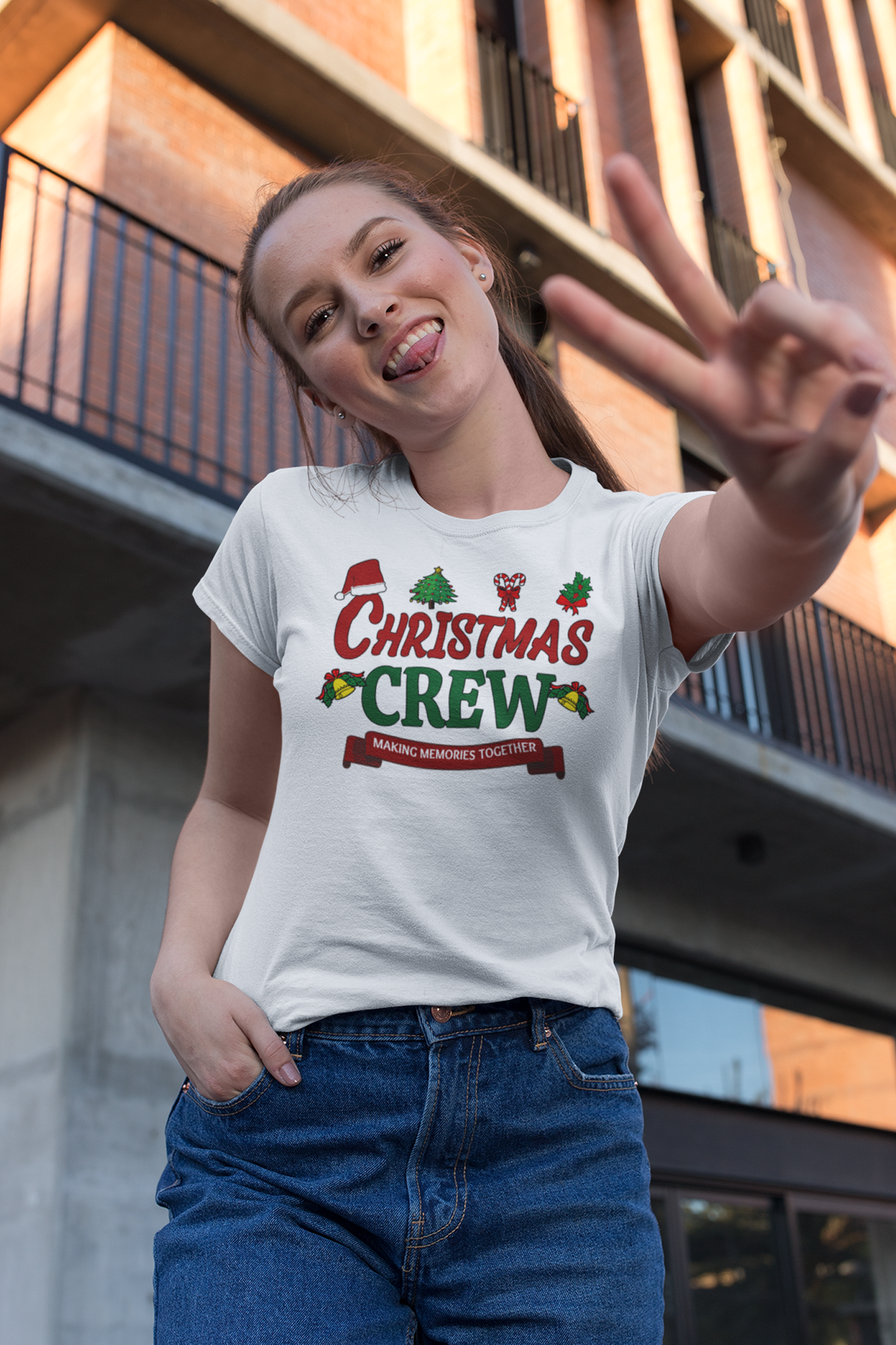 Christmas Crew Family T-Shirt
