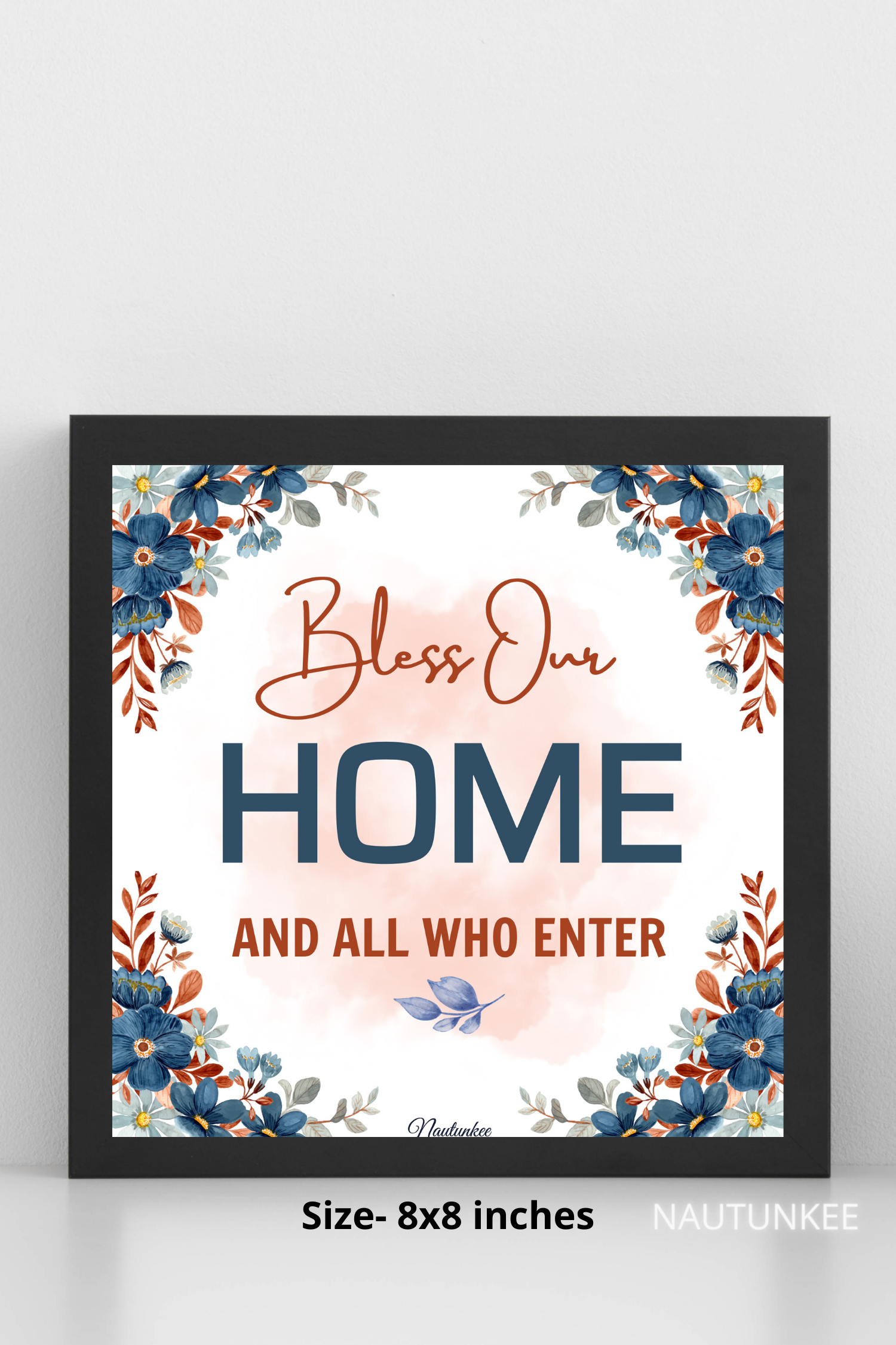 Bless This Home And All Who Enter Wall Decor - nautunkee