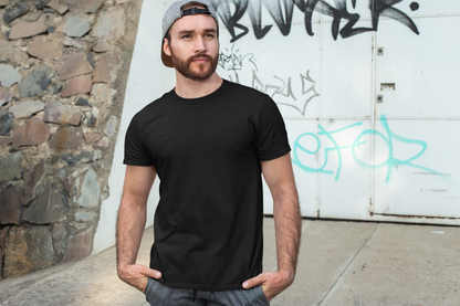Men's Plain T Shirt Combo Pack Of 3+1 ( Black, White, Red, Yellow )