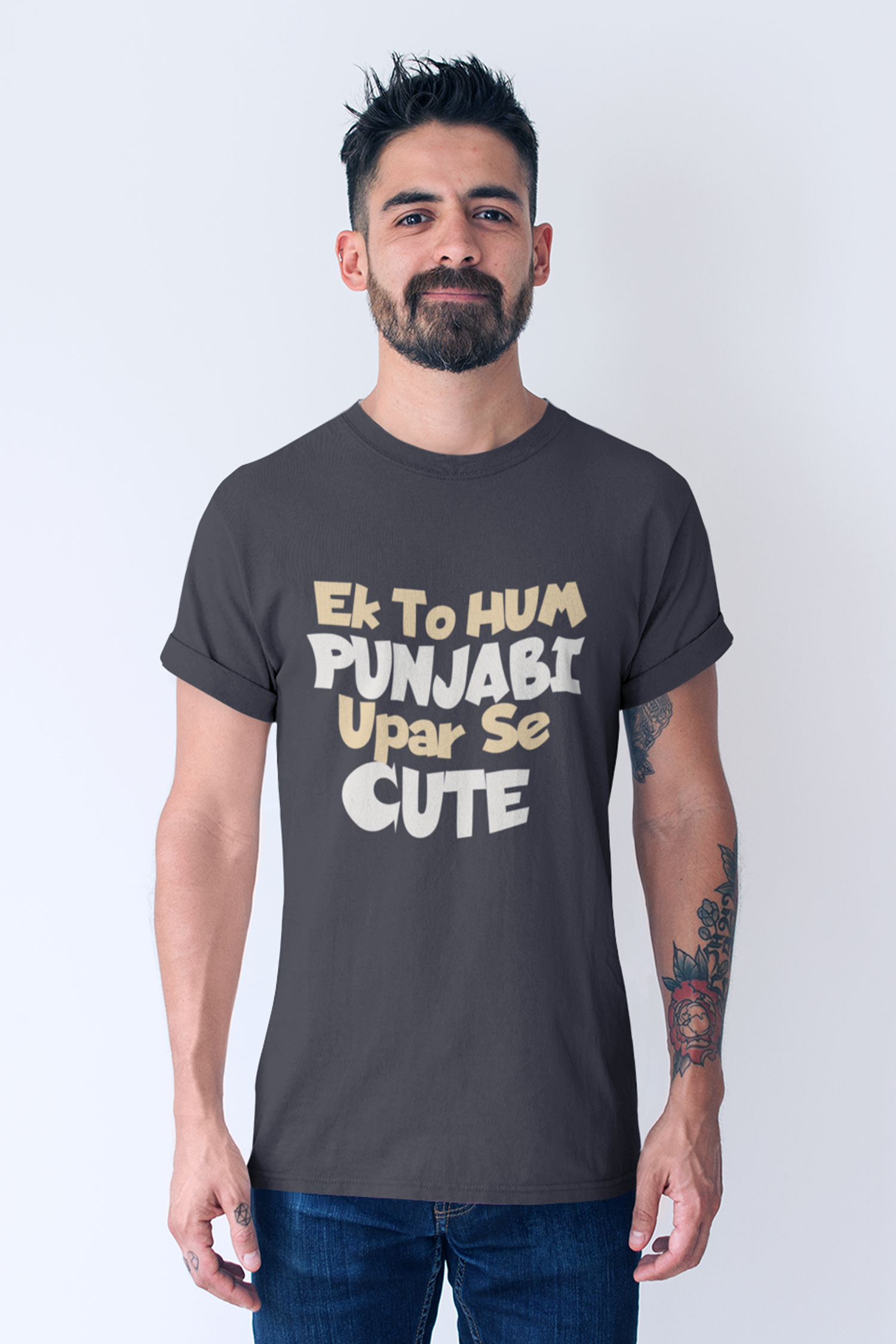 Ek To Hum Punjabi Upar Se Cute T Shirt Punjabi Quotes T Shirts