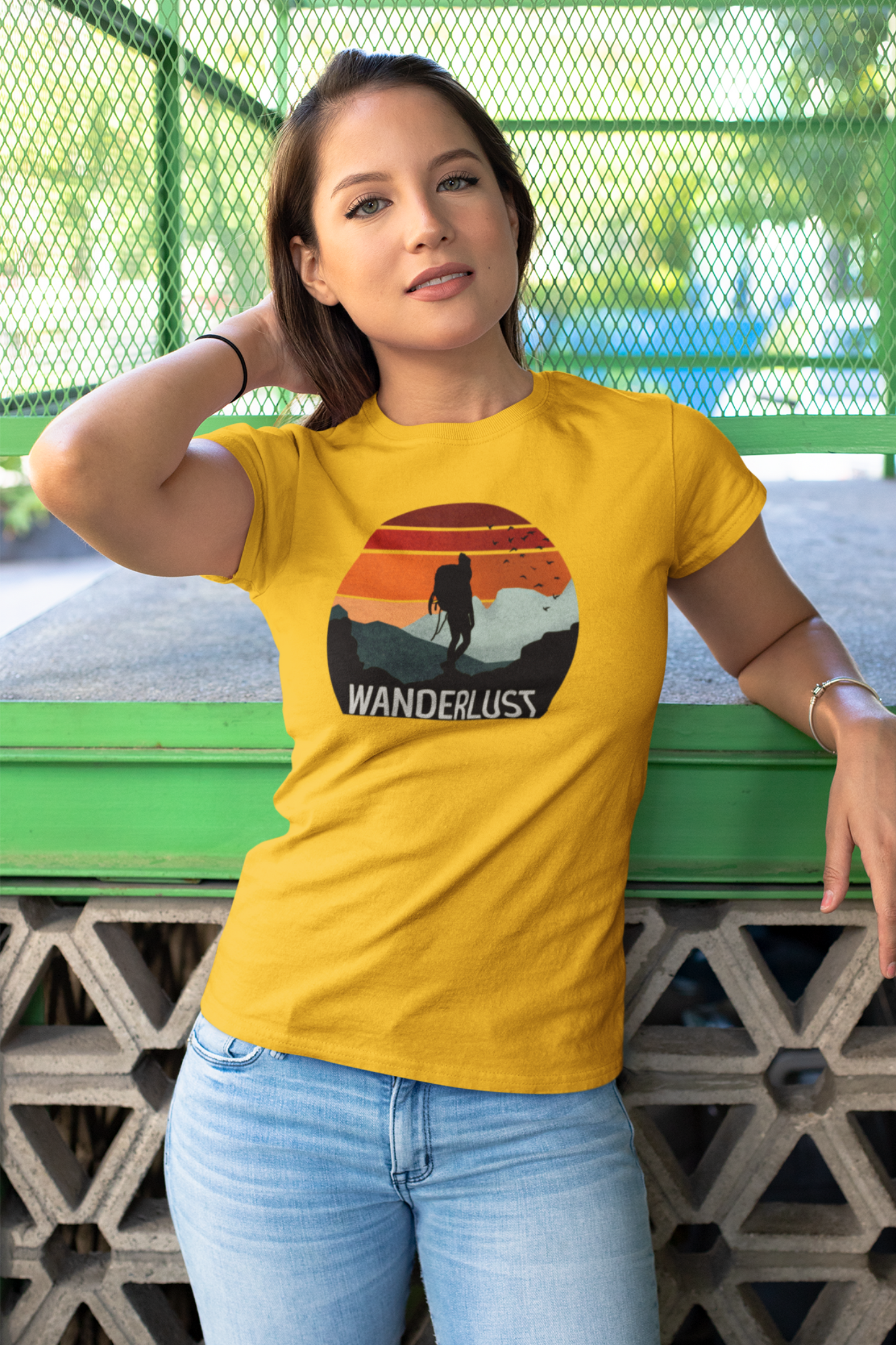 Wanderlust Women's Travel T-Shirt - nautunkee.com