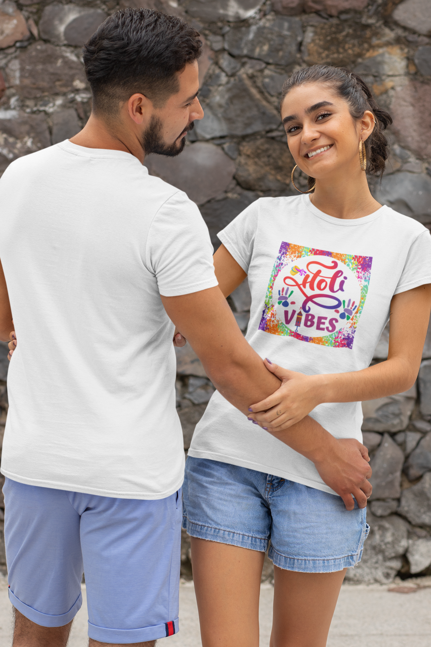 couple t-shirts for holi