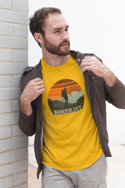 Wanderlust men's Travel T-Shirt - nautunkee.com