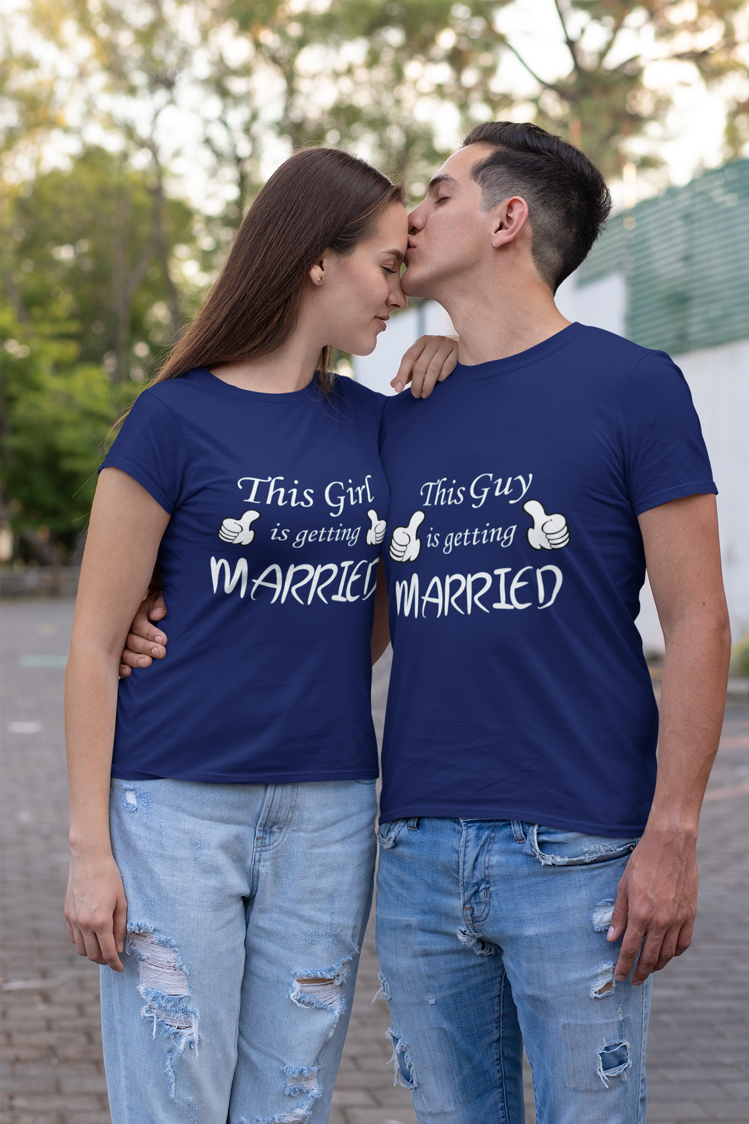 couple tees for pre wedding shoot