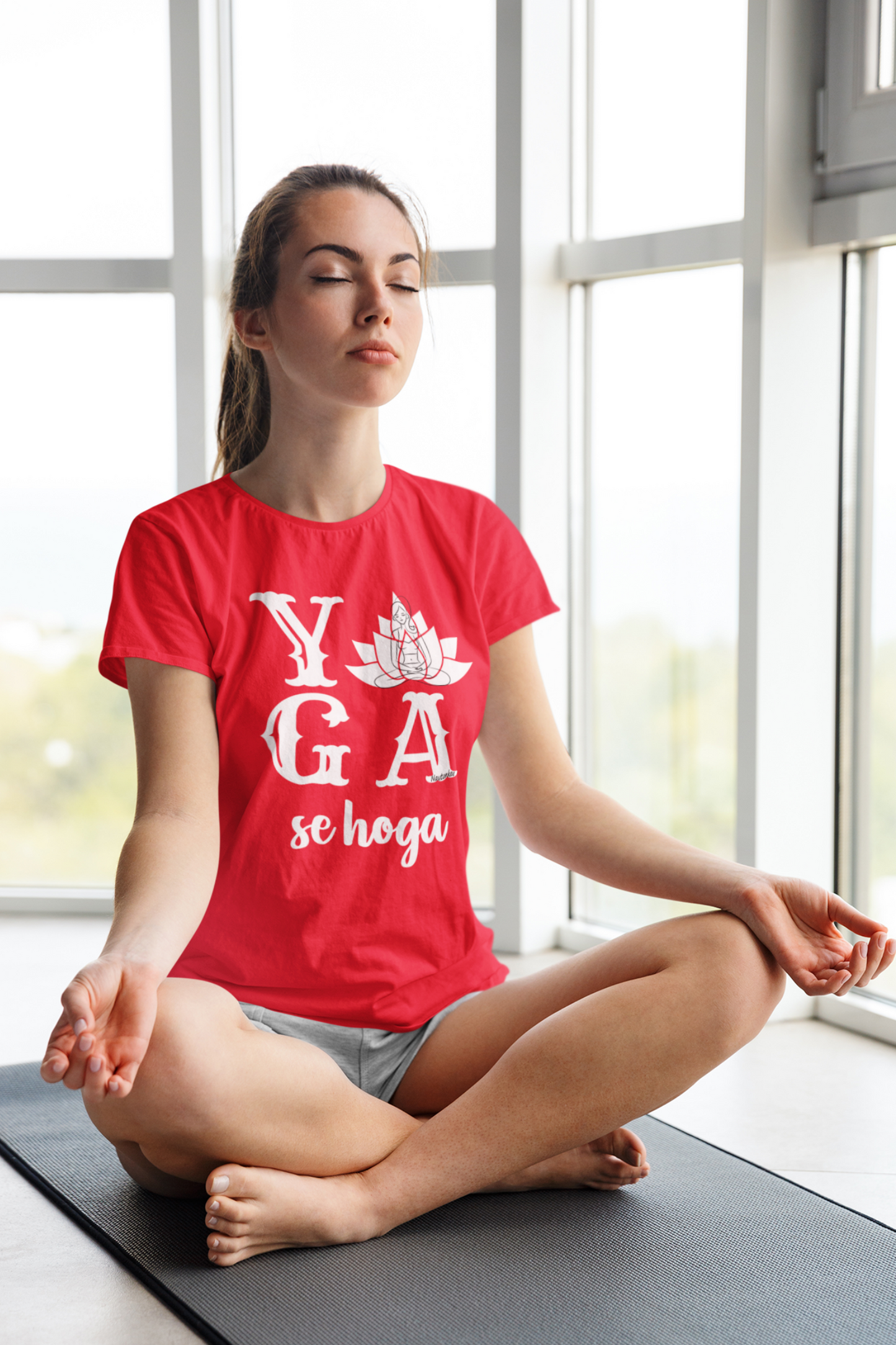 yoga t-shirts women india - nautunkee
