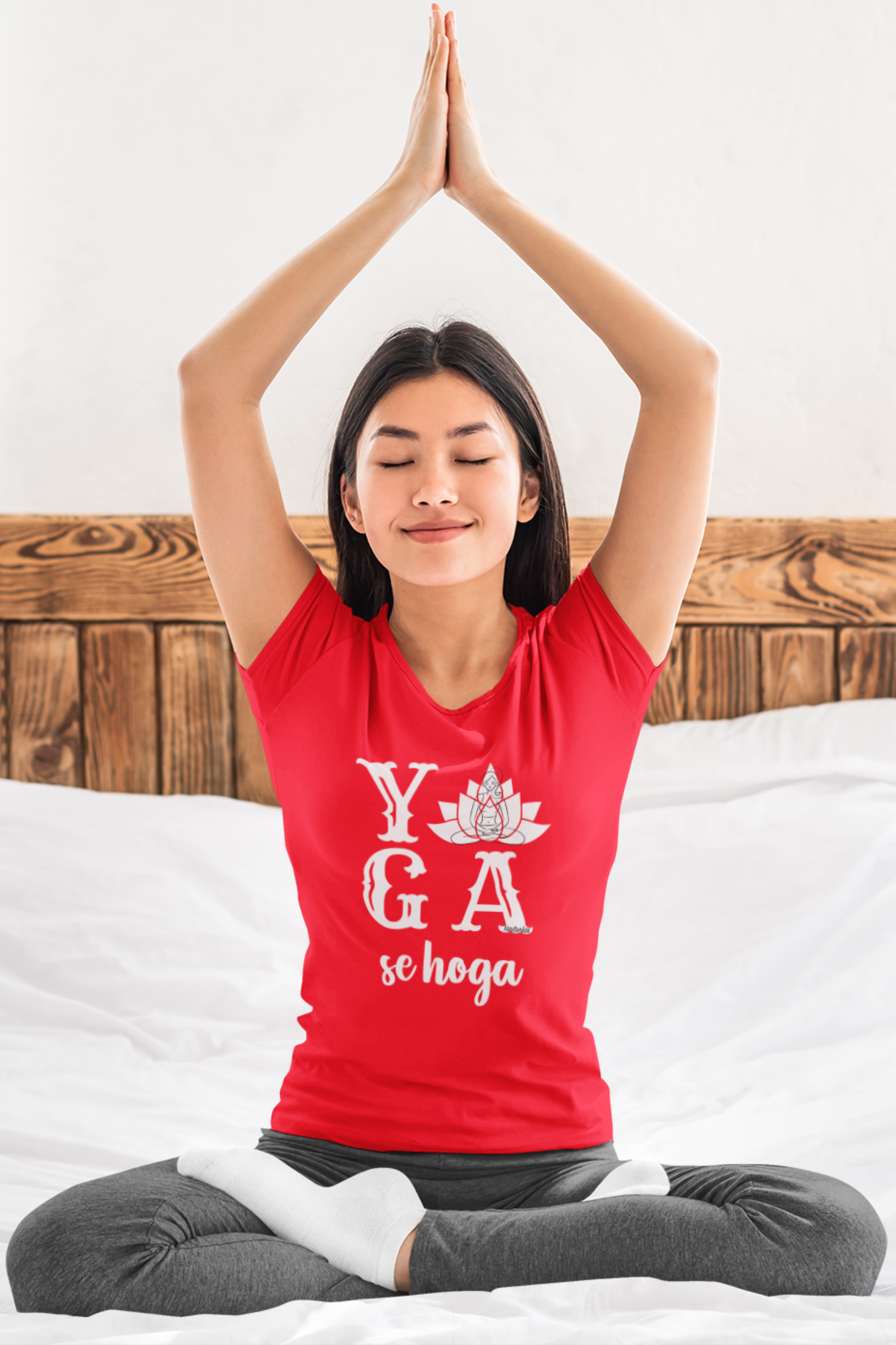 yoga t-shirt women's india, yoga lover gift - nautunkee