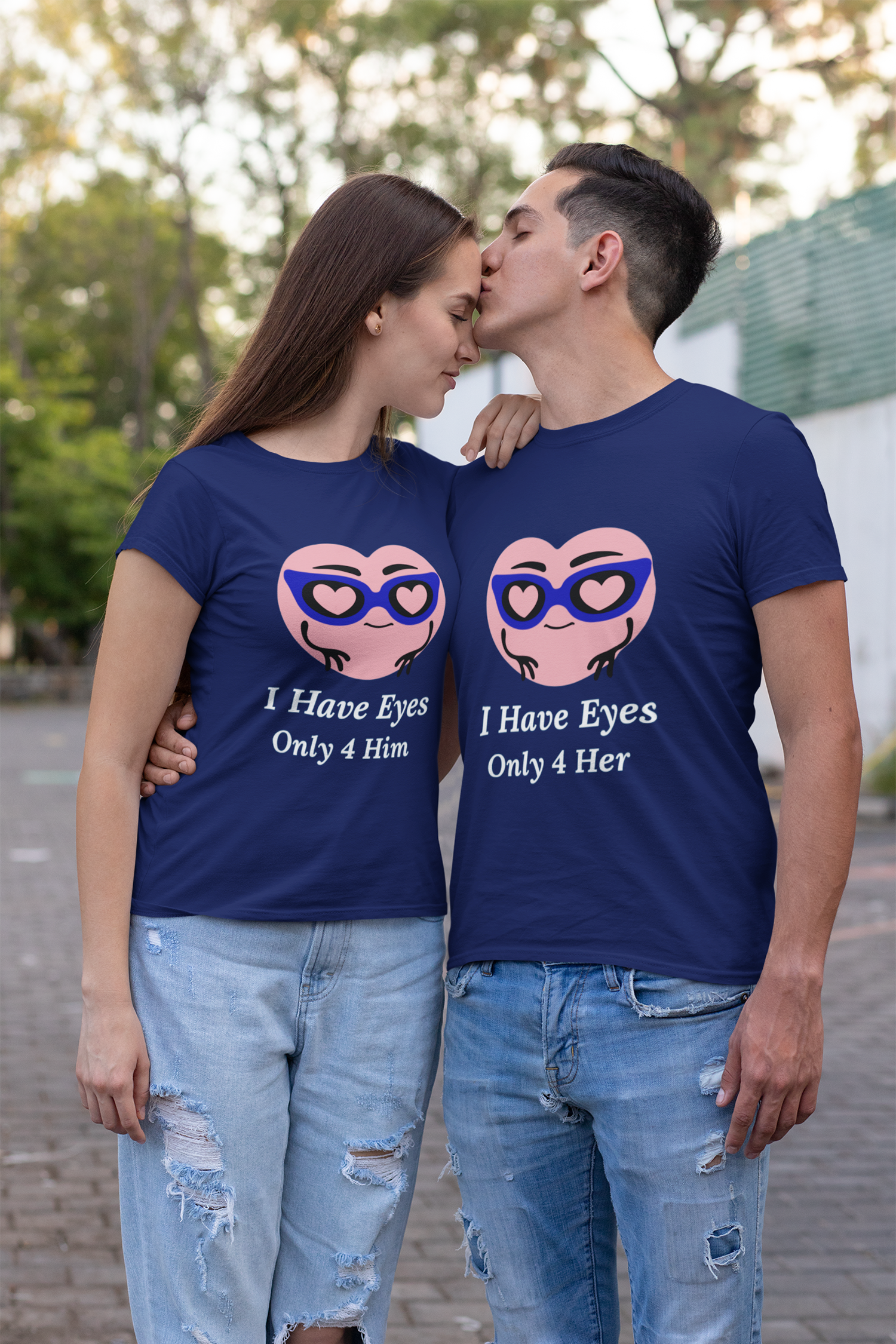 I have eyes only for him/her matching couple t-shirt - nautunkee