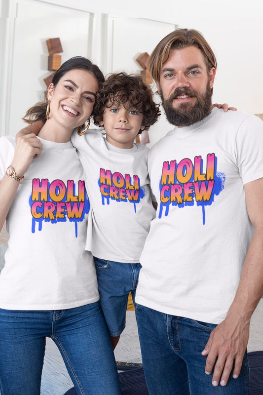 holi t-shirts for family - nautunkee