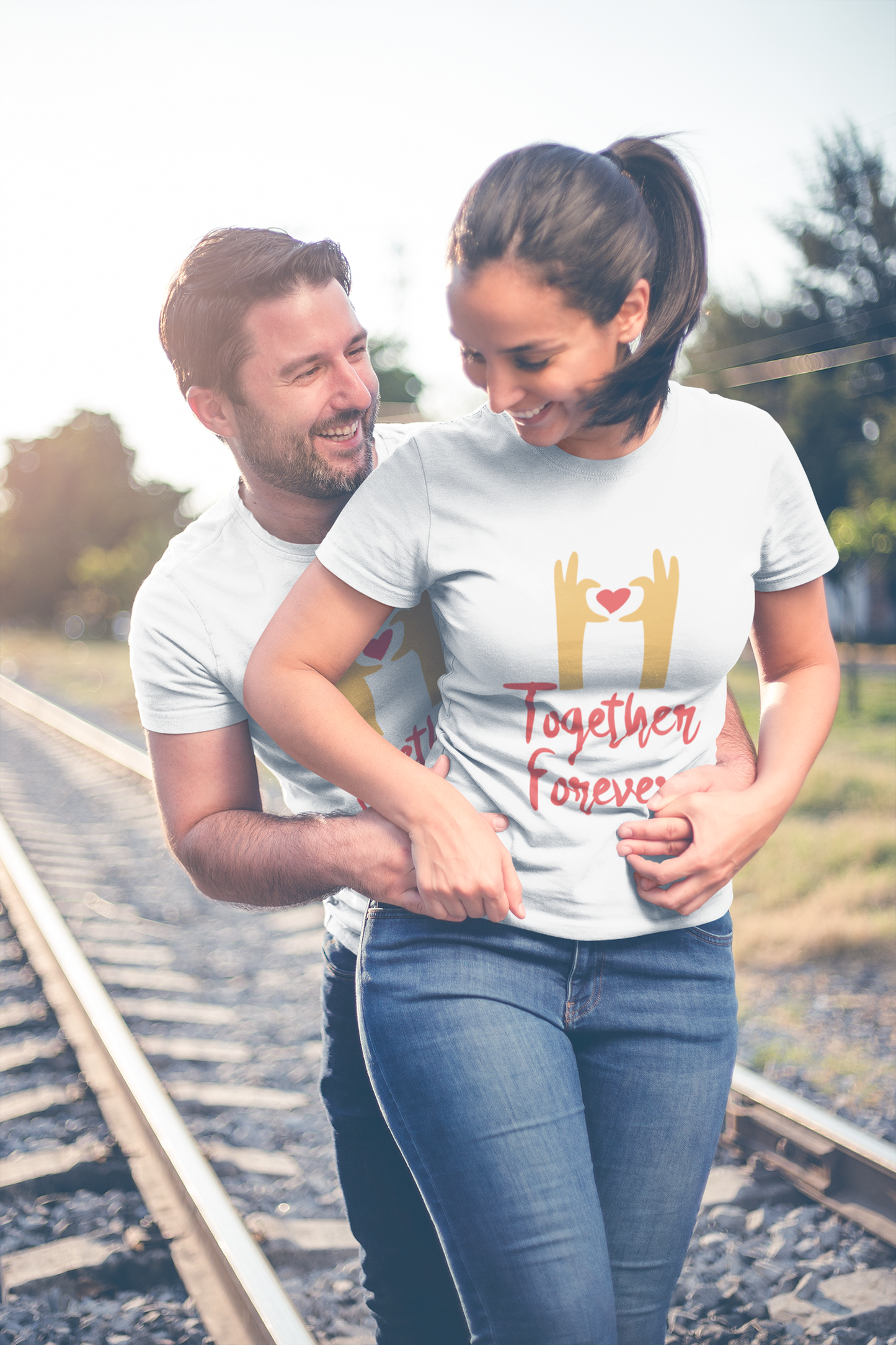 Together Forever Matching Couple Tees