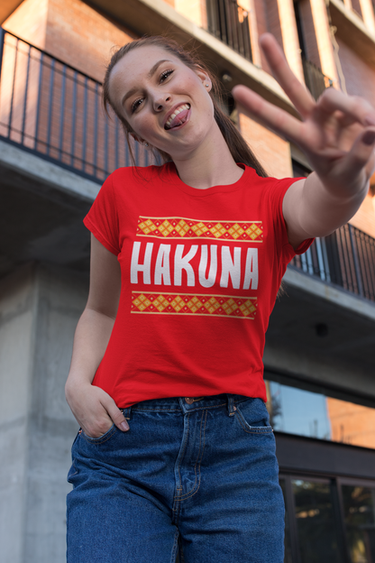 Hakuna Matata Couple T Shirt