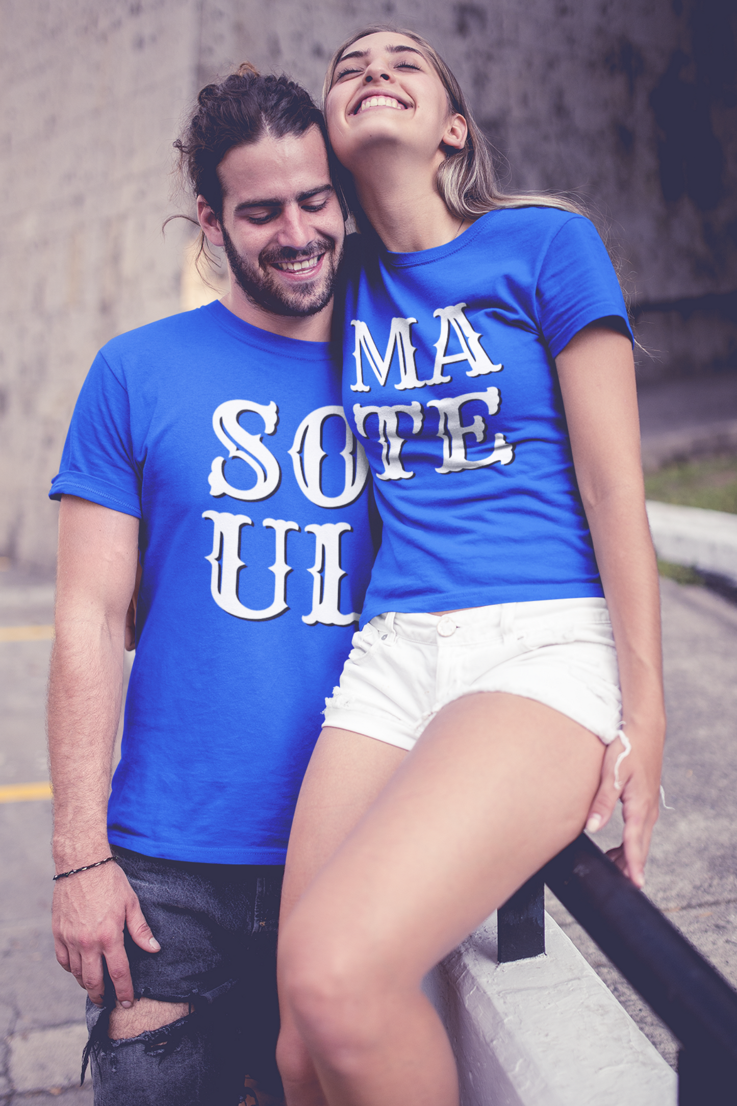 couple t-shirt for pre-wedding shoot