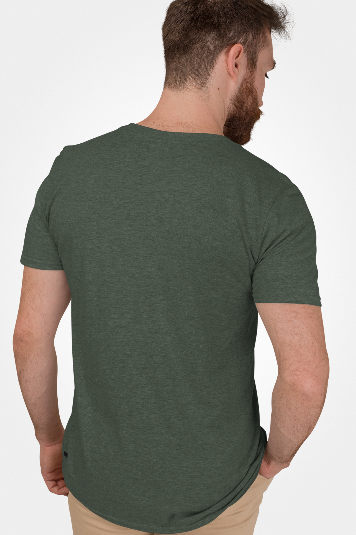 Olive Green Men's T-shirt